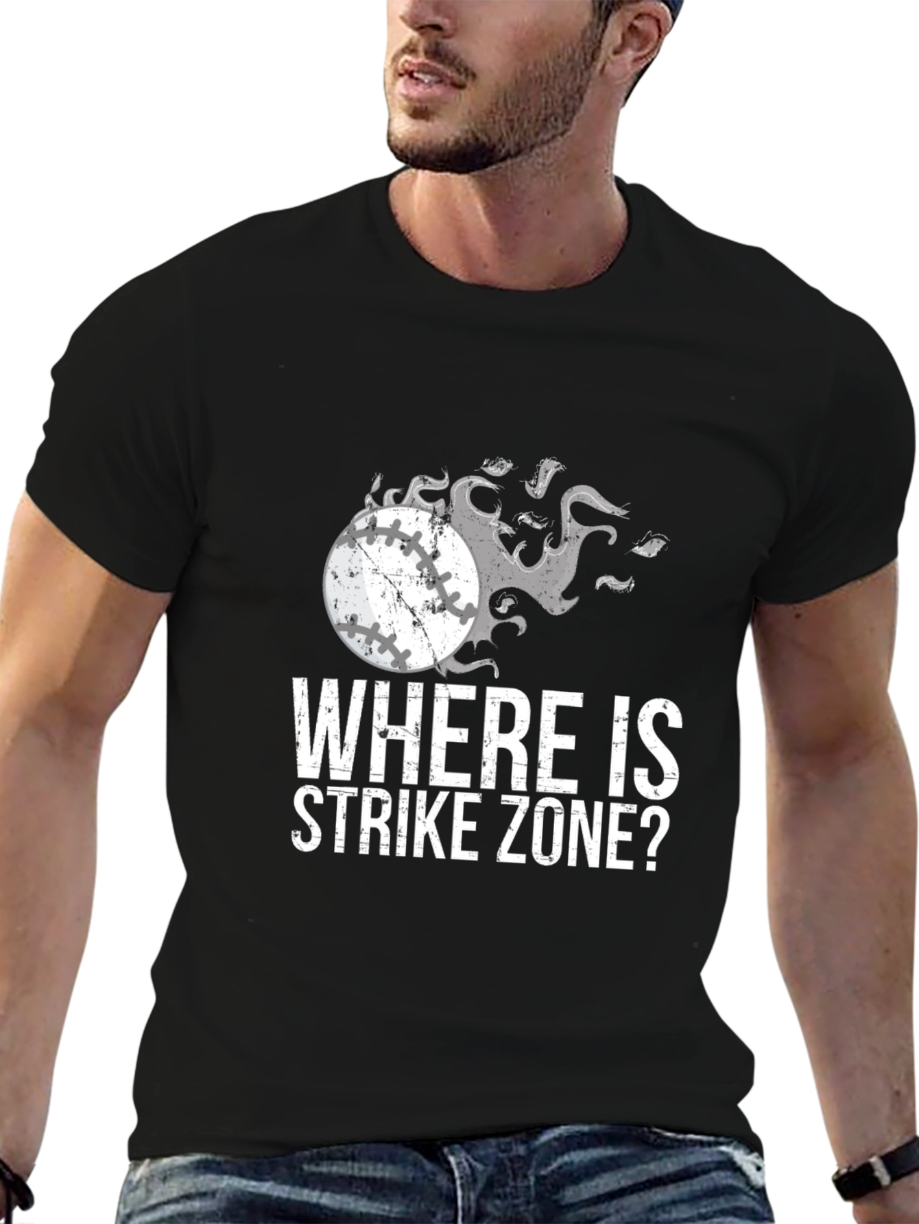 Where is Strike Zone? Baseball T-Shirt