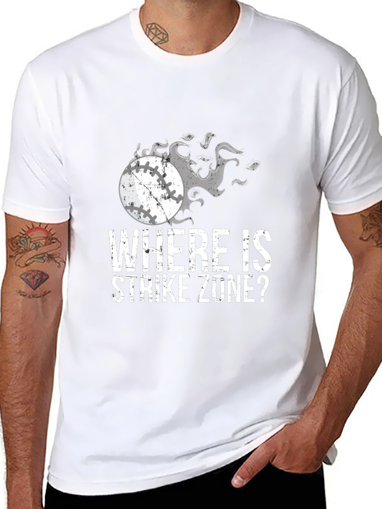 Where is Strike Zone? Baseball T-Shirt
