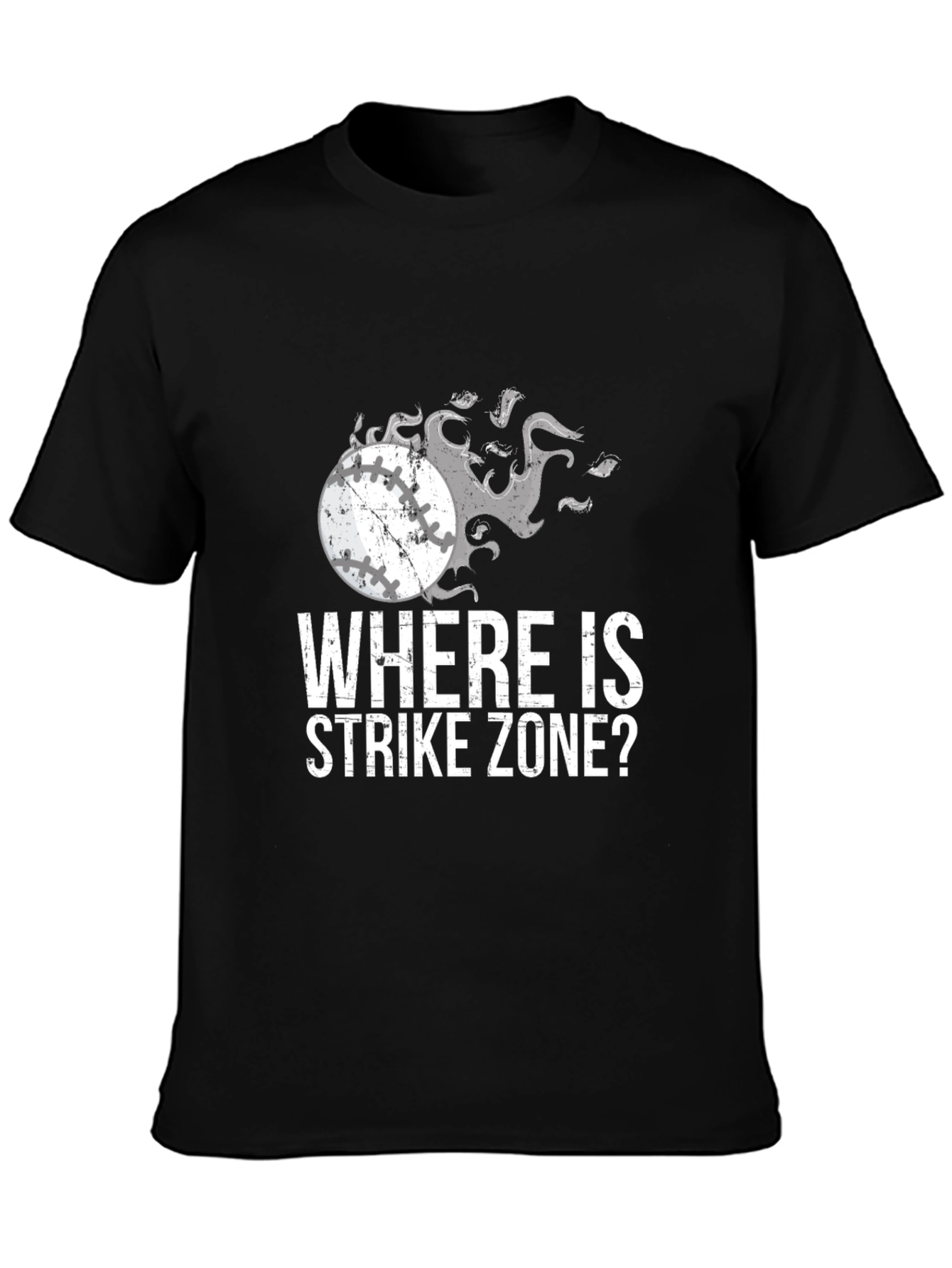 Where is Strike Zone? Baseball T-Shirt