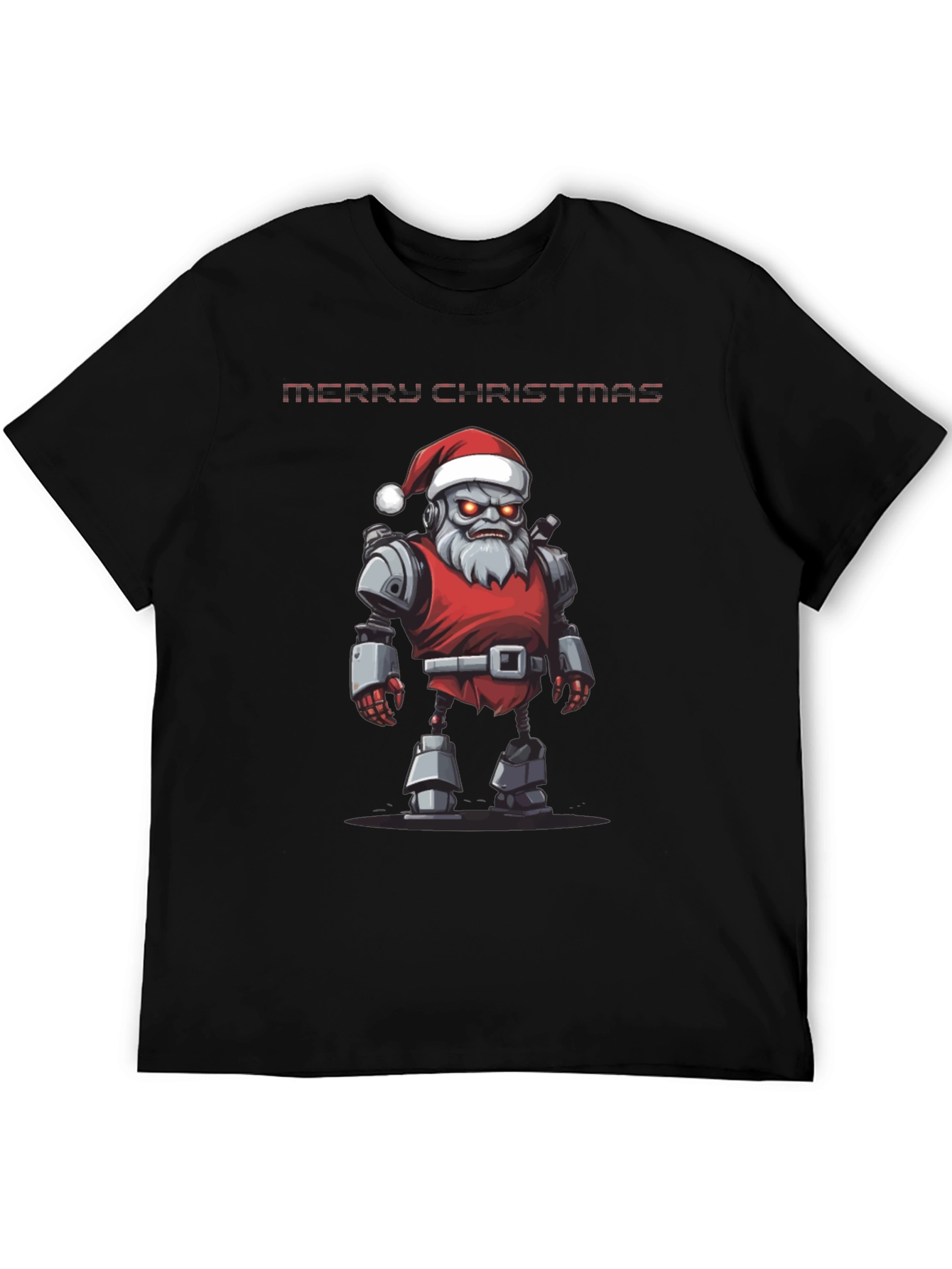 Merry Christmas Robot Santa T-Shirt