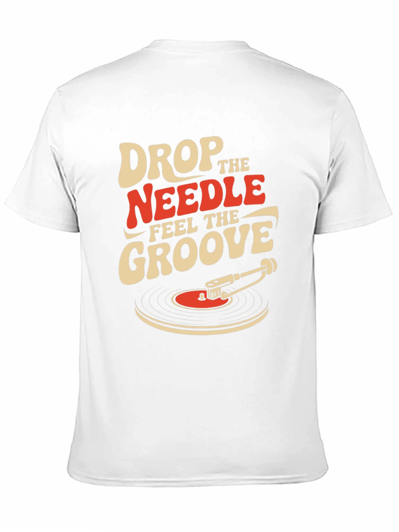 Drop The Needle Feel The Groove Graphic Tee