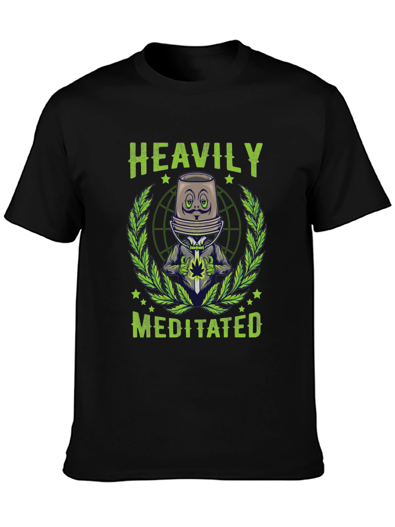 Heavily Meditated Graphic T-Shirt
