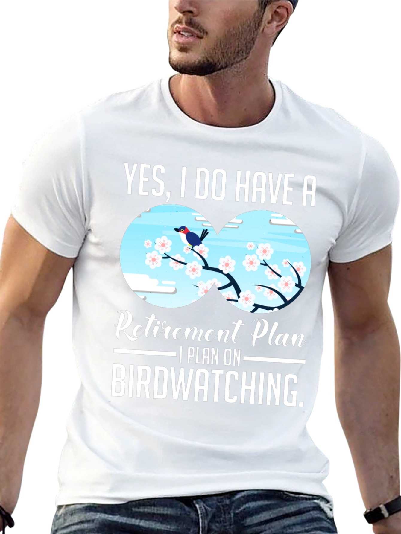 Birdwatching Retirement Plan T-Shirt
