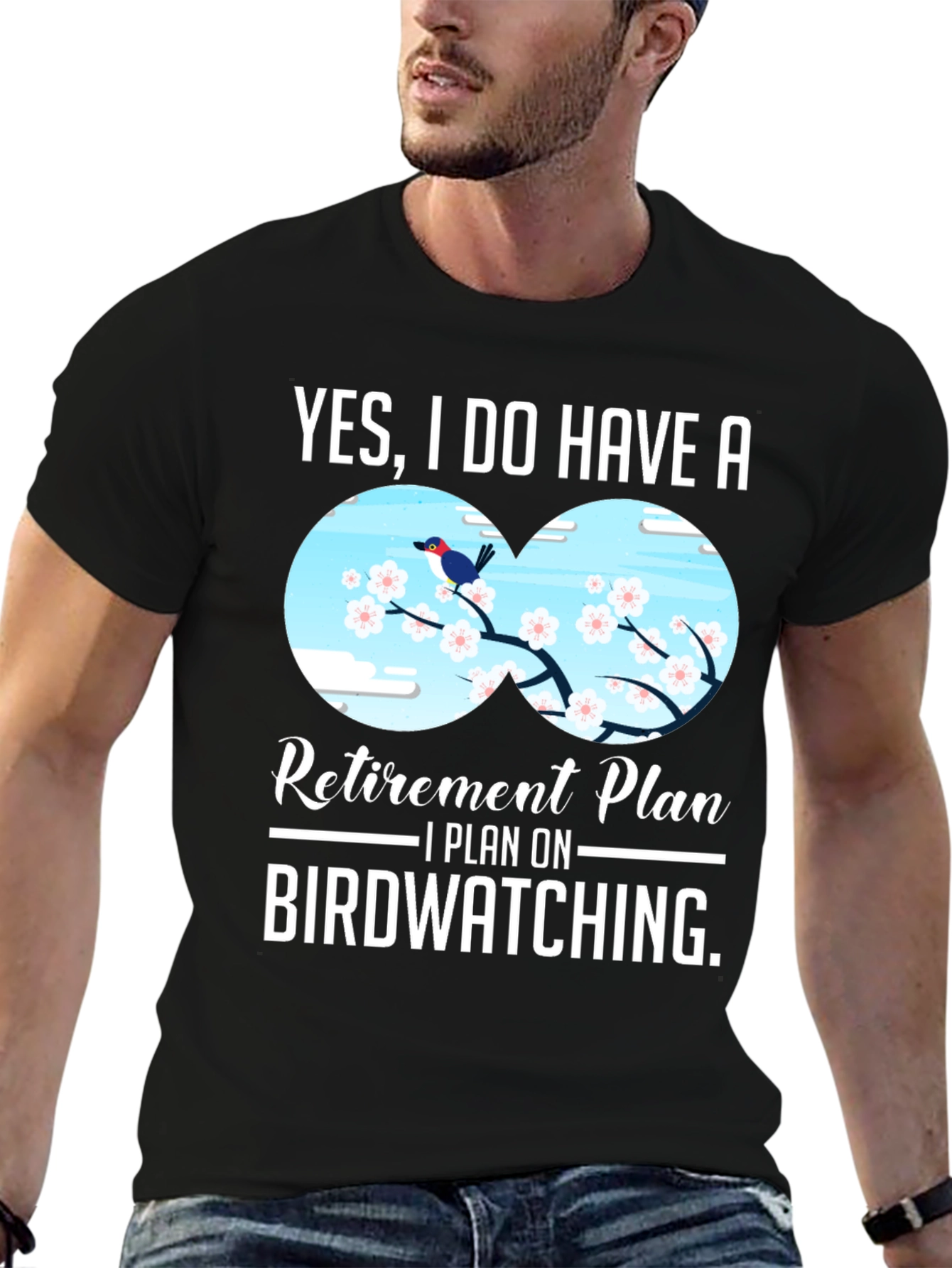 Birdwatching Retirement Plan T-Shirt