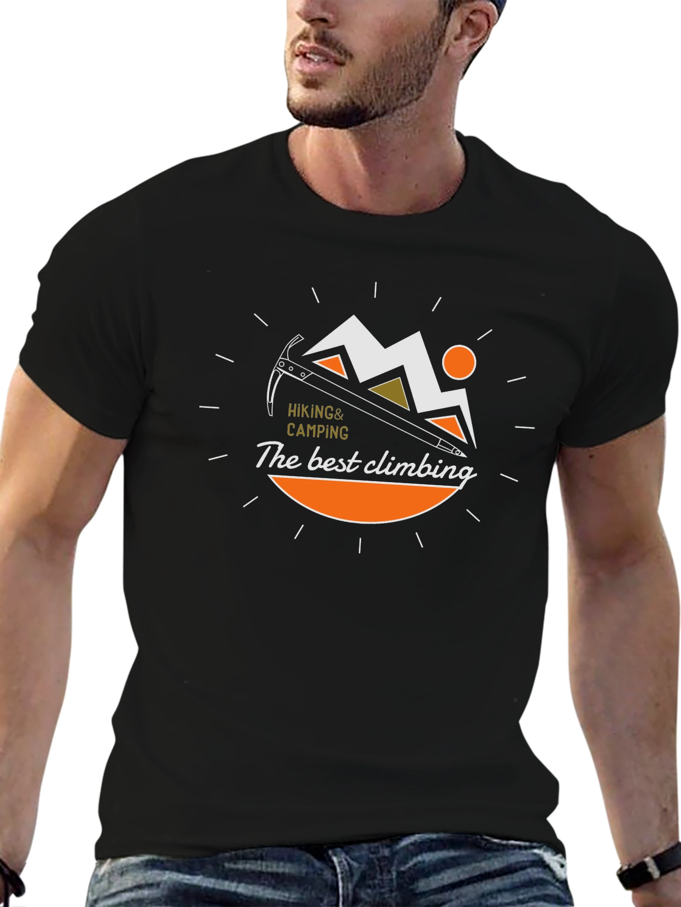 Hiking & Climbing T-Shirt - The Best Climbing