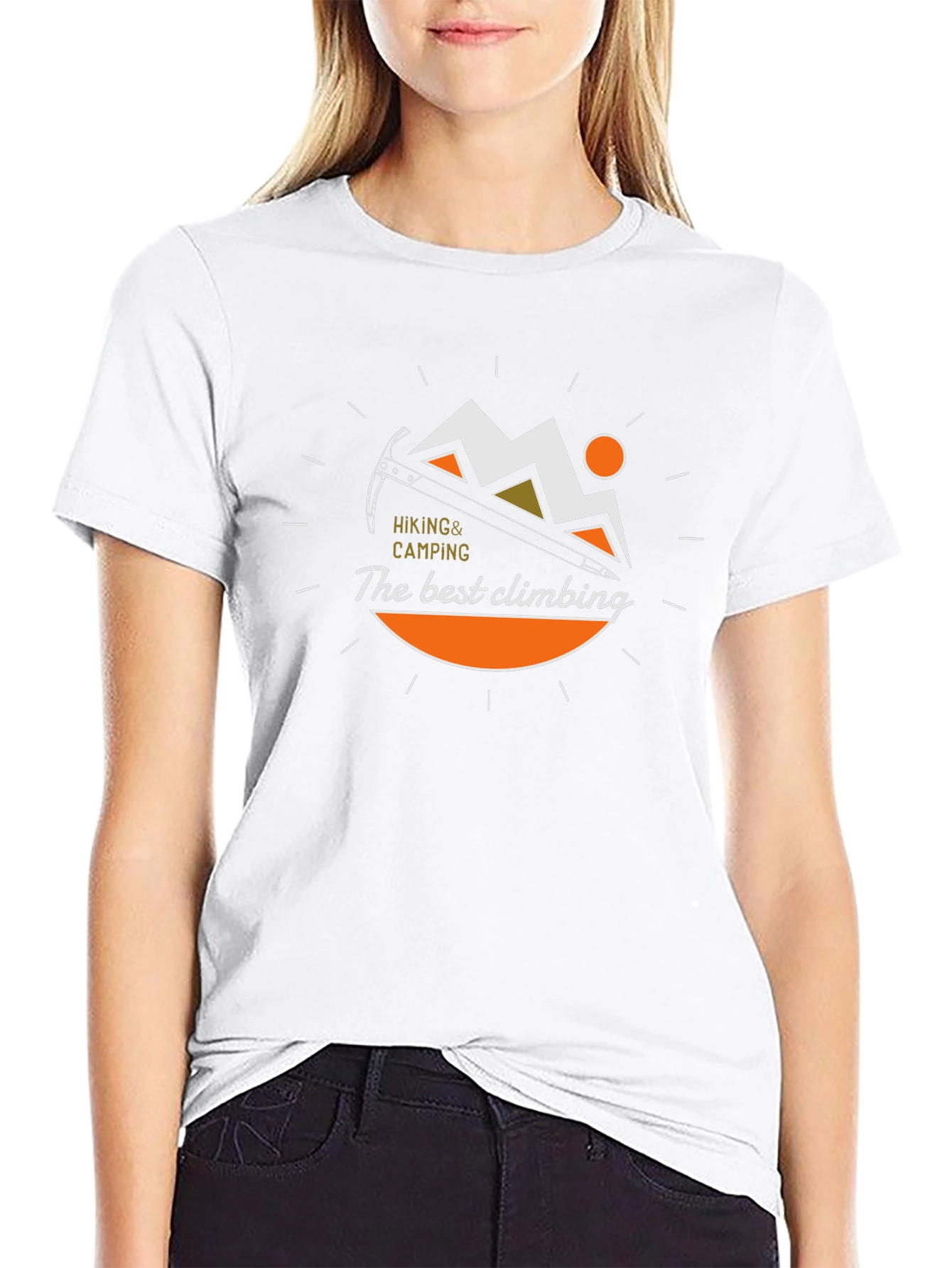 Hiking & Climbing T-Shirt - The Best Climbing