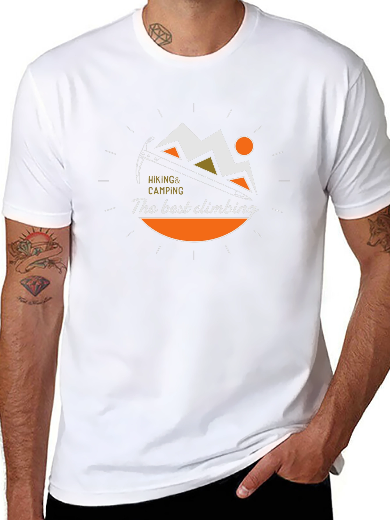Hiking & Climbing T-Shirt - The Best Climbing
