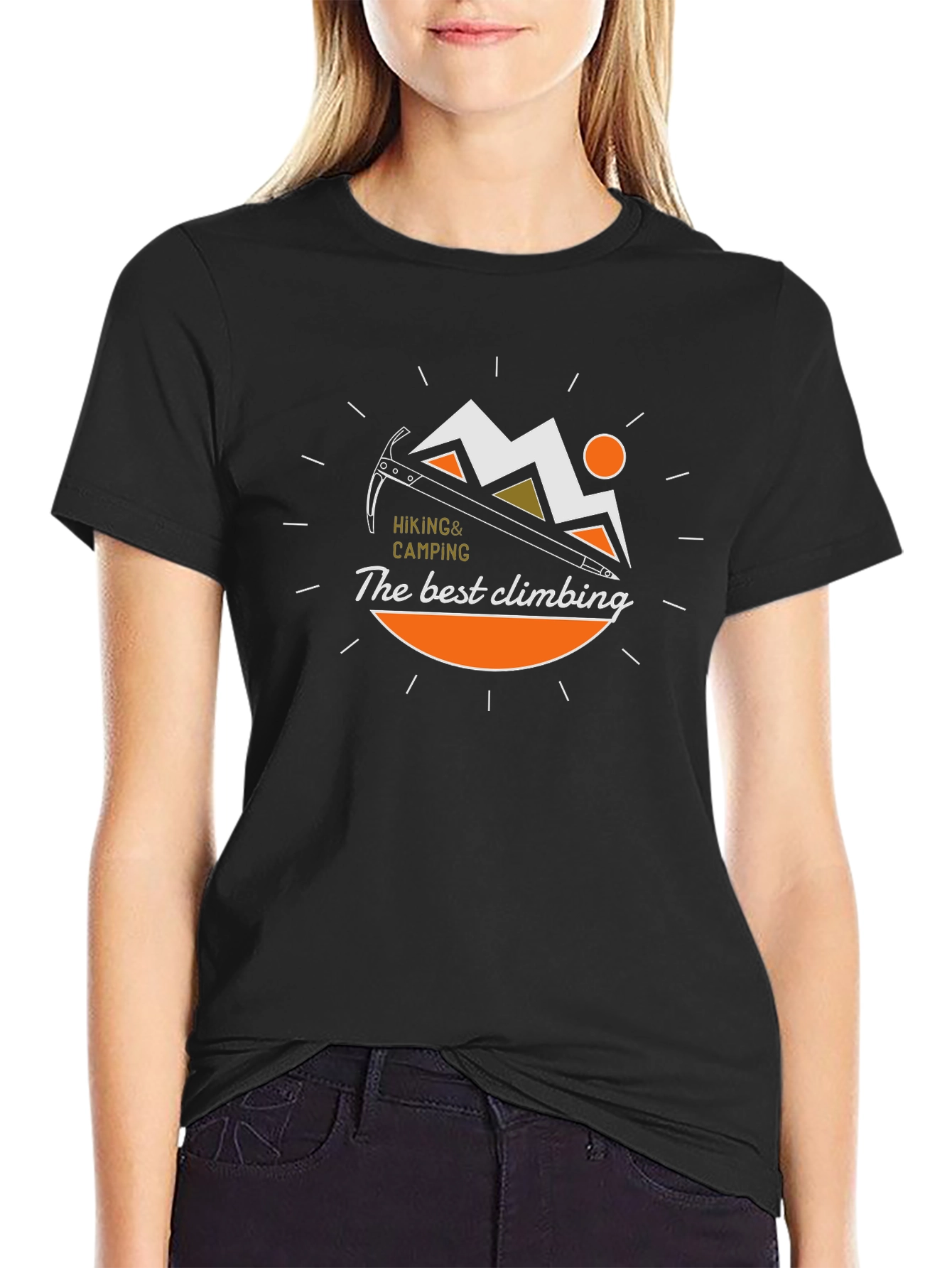 Hiking & Climbing T-Shirt - The Best Climbing