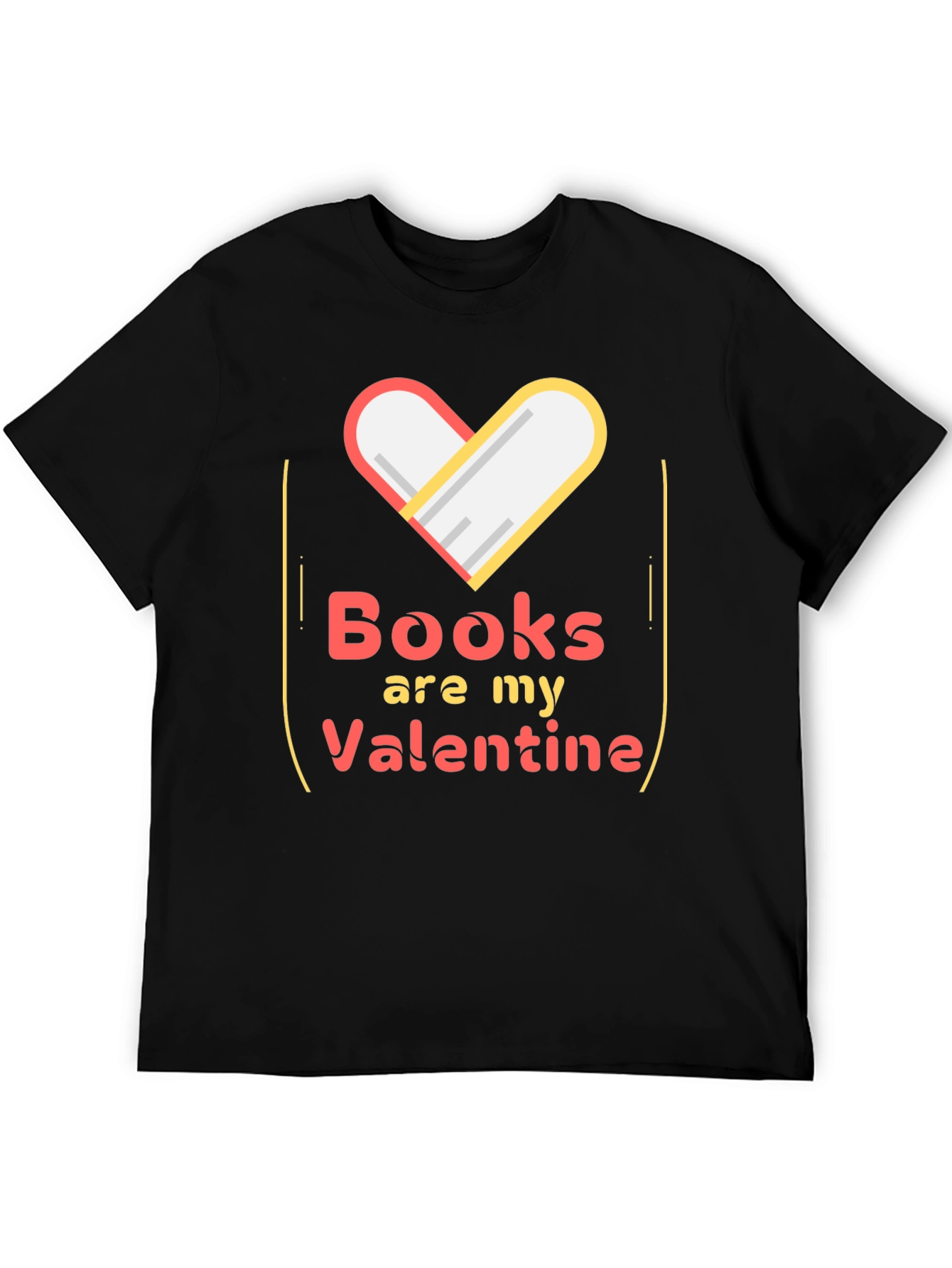 Books Are My Valentine Graphic Tee