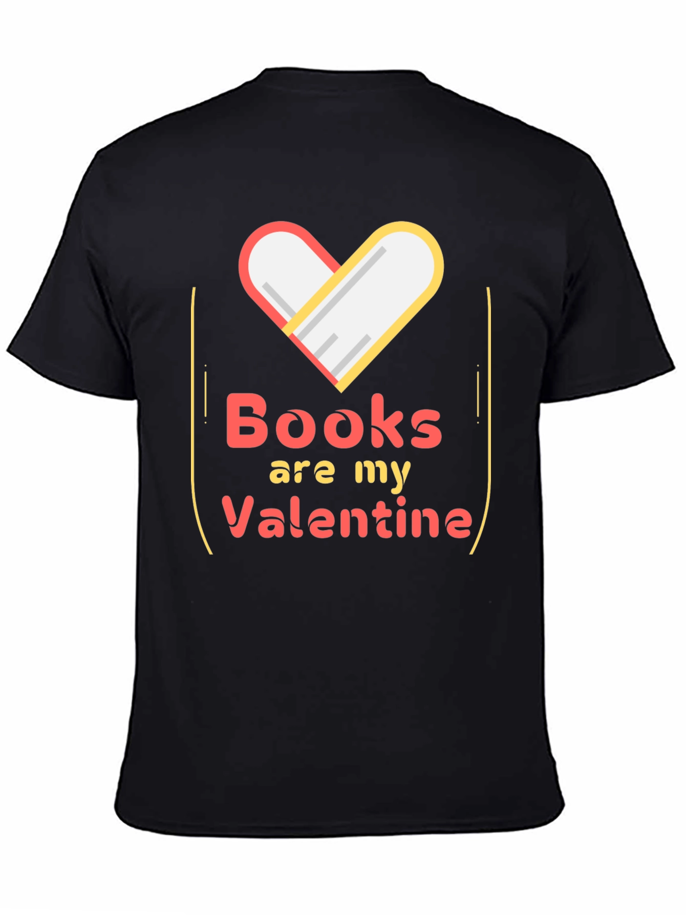 Books Are My Valentine Graphic Tee