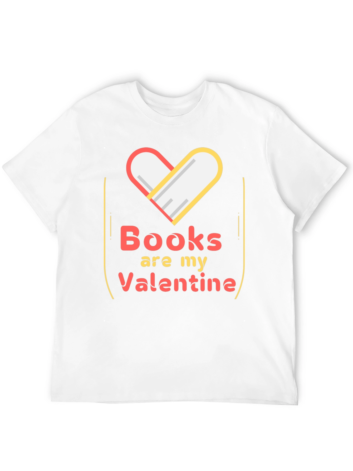 Books Are My Valentine Graphic Tee