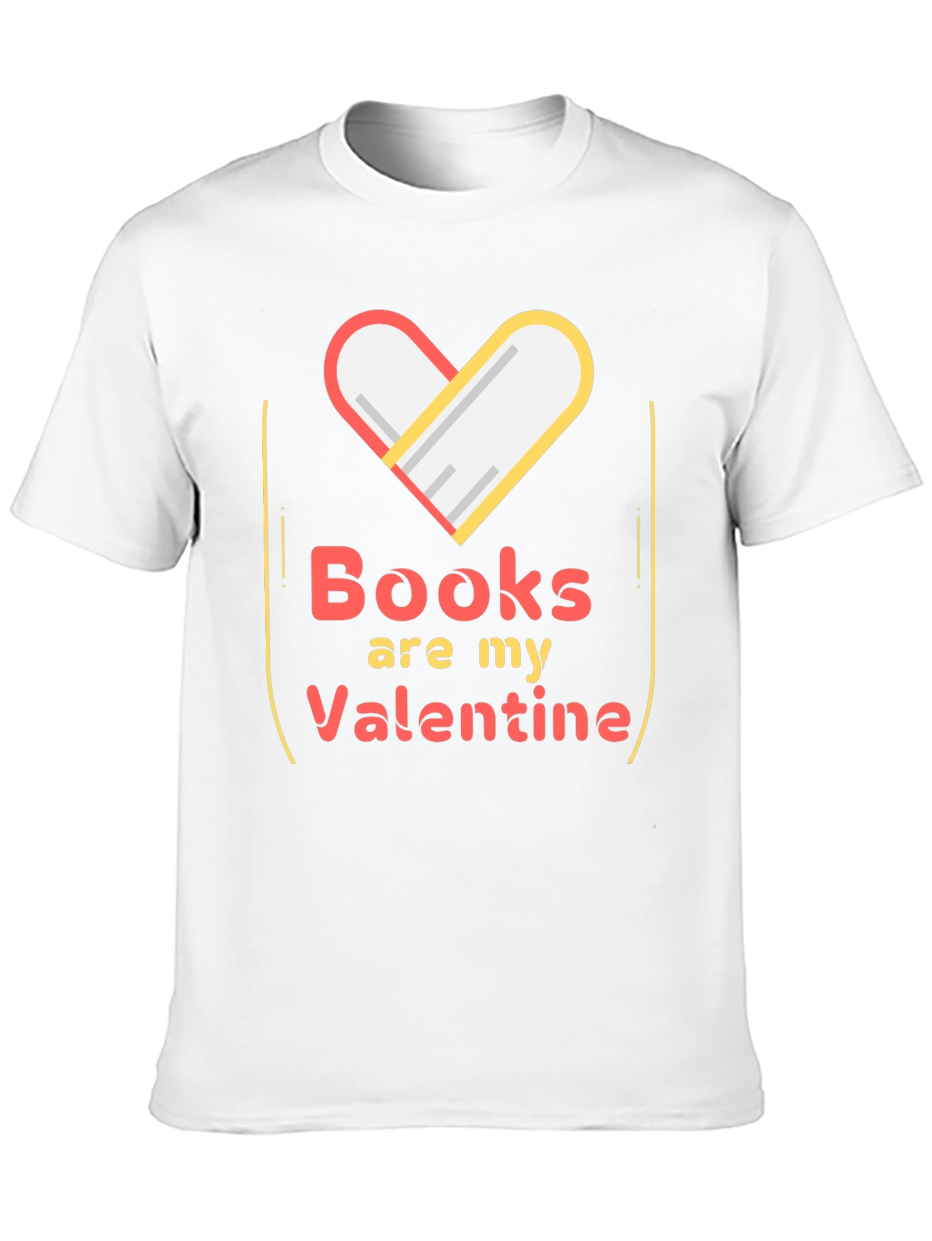 Books Are My Valentine Graphic Tee