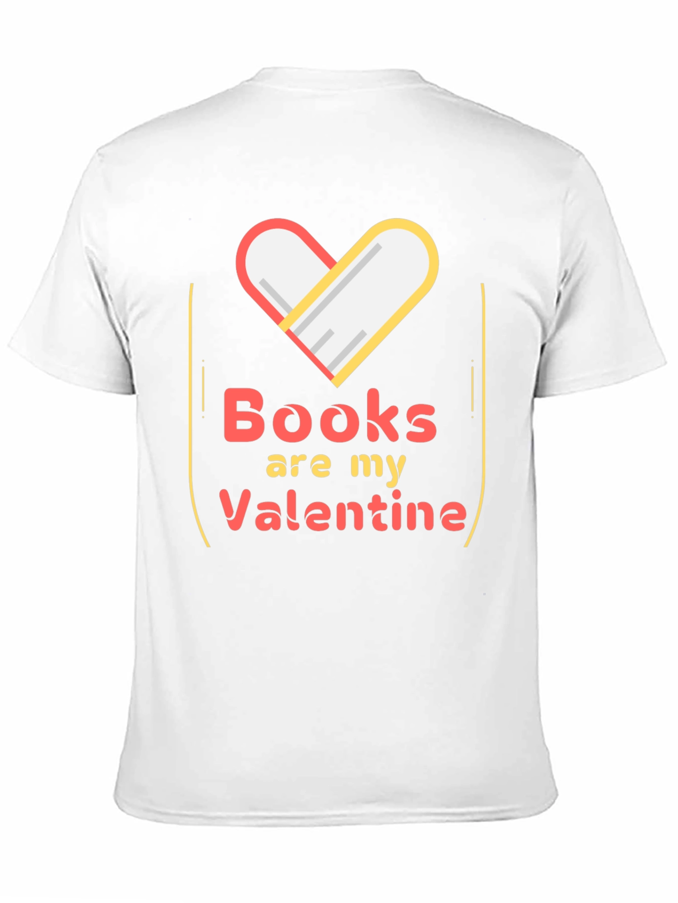Books Are My Valentine Graphic Tee