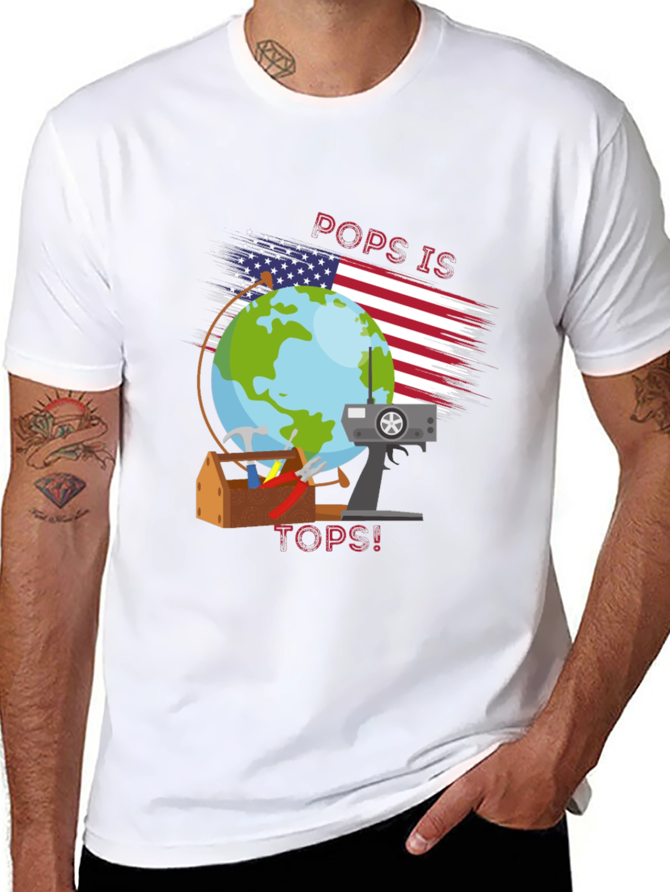 Pops Is Tops! T-Shirt