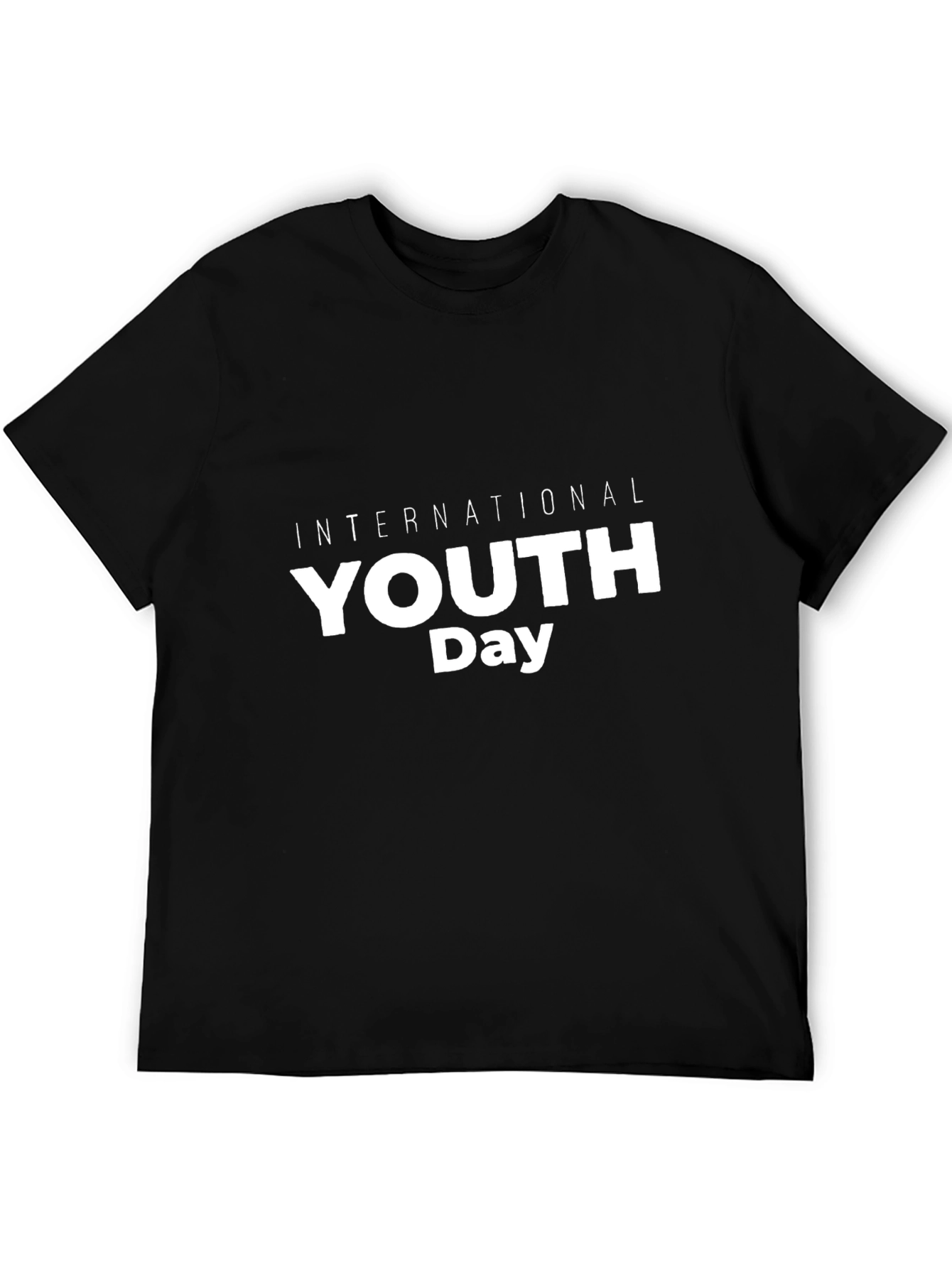 International Youth Day Black T-Shirt