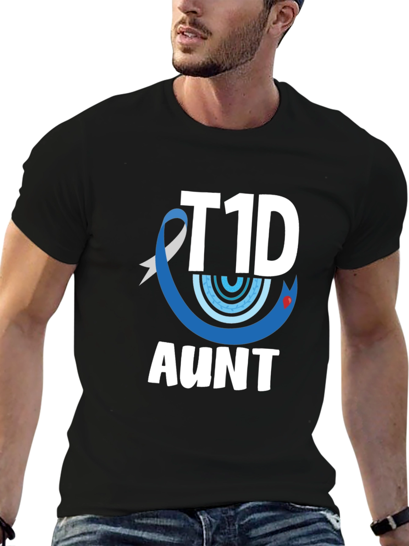 T1D Aunt Awareness T-Shirt