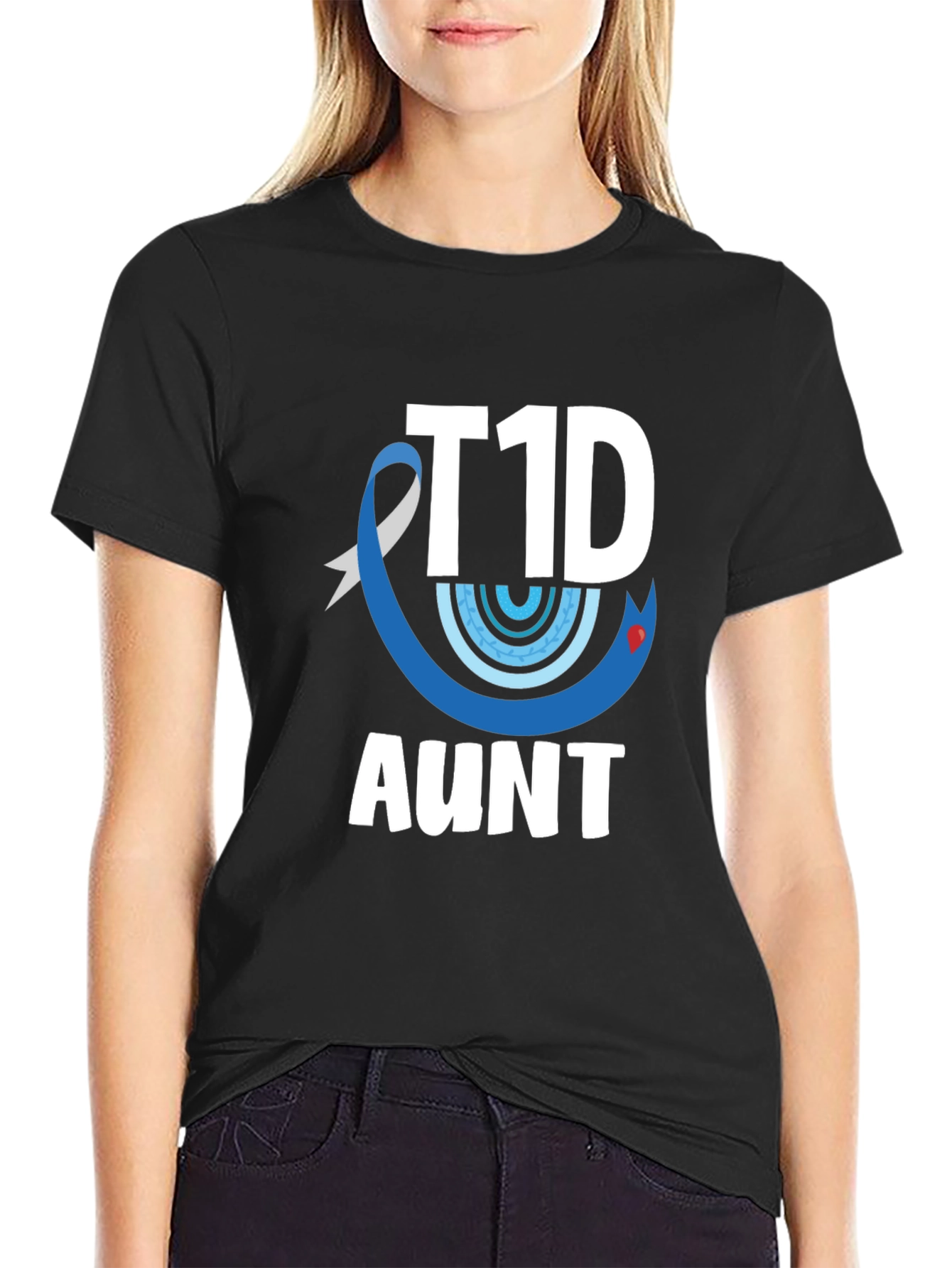 T1D Aunt Awareness T-Shirt