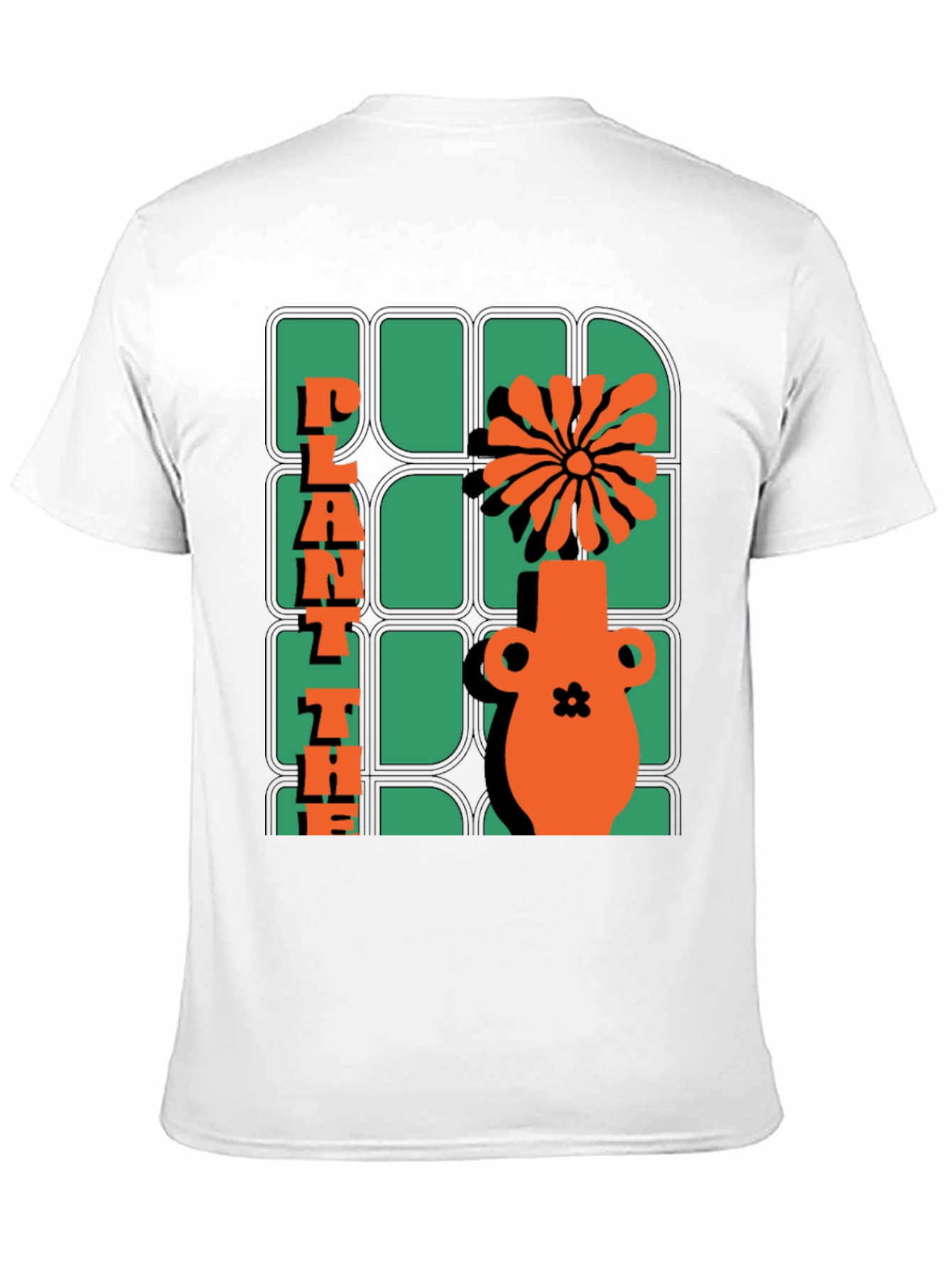 Plant The Seed T-Shirt - Retro Floral Design