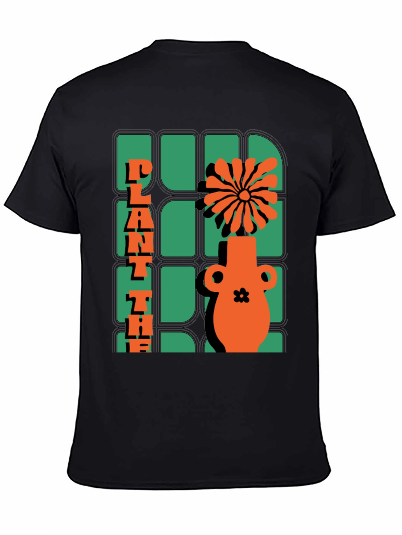 Plant The Seed T-Shirt - Retro Floral Design