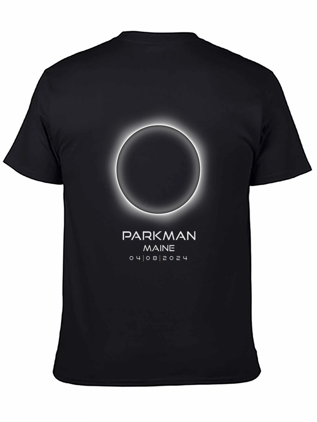 Parkman Maine Eclipse T-Shirt - April 8 2024