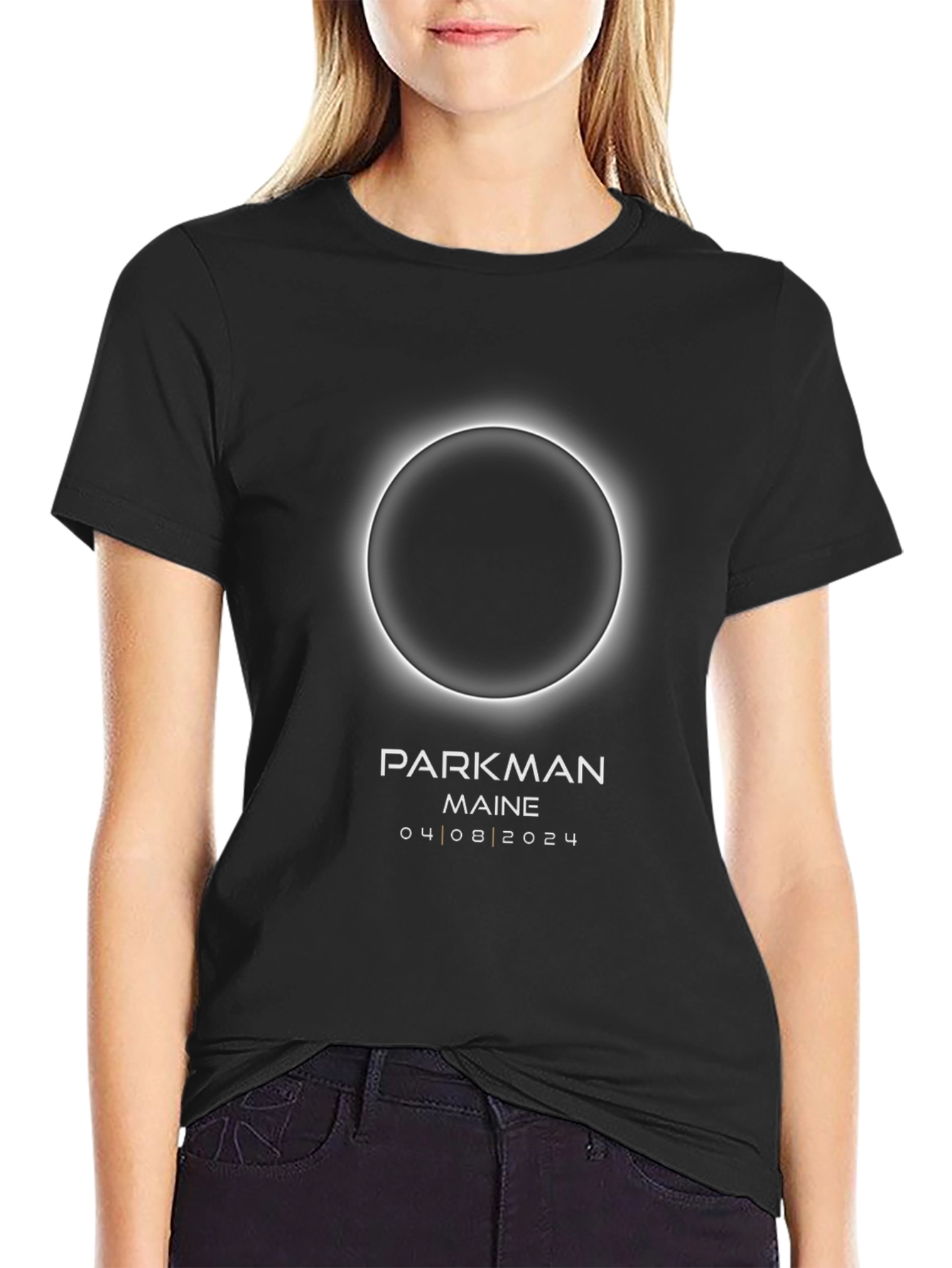 Parkman Maine Eclipse T-Shirt - April 8 2024