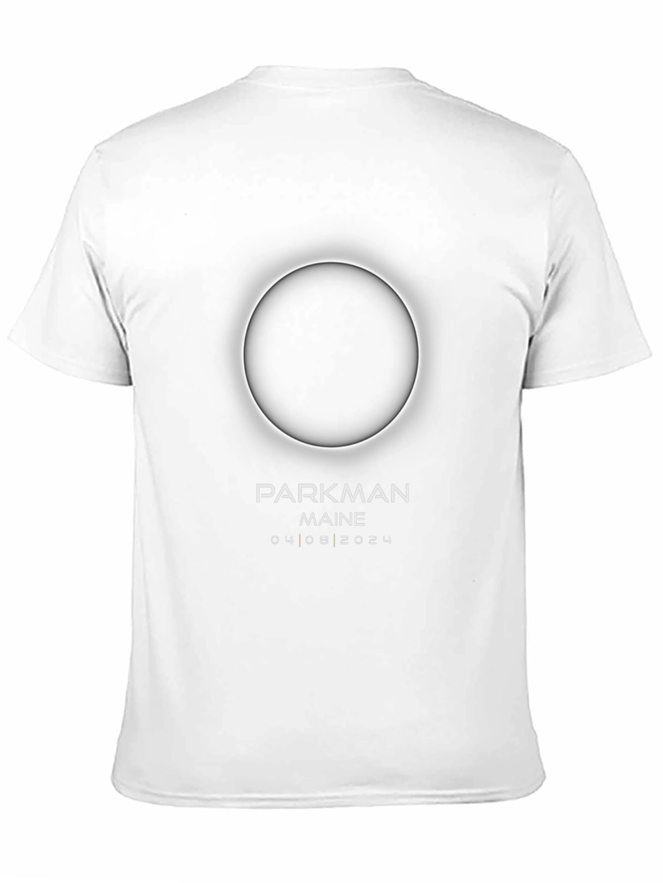 Parkman Maine Eclipse T-Shirt - April 8 2024