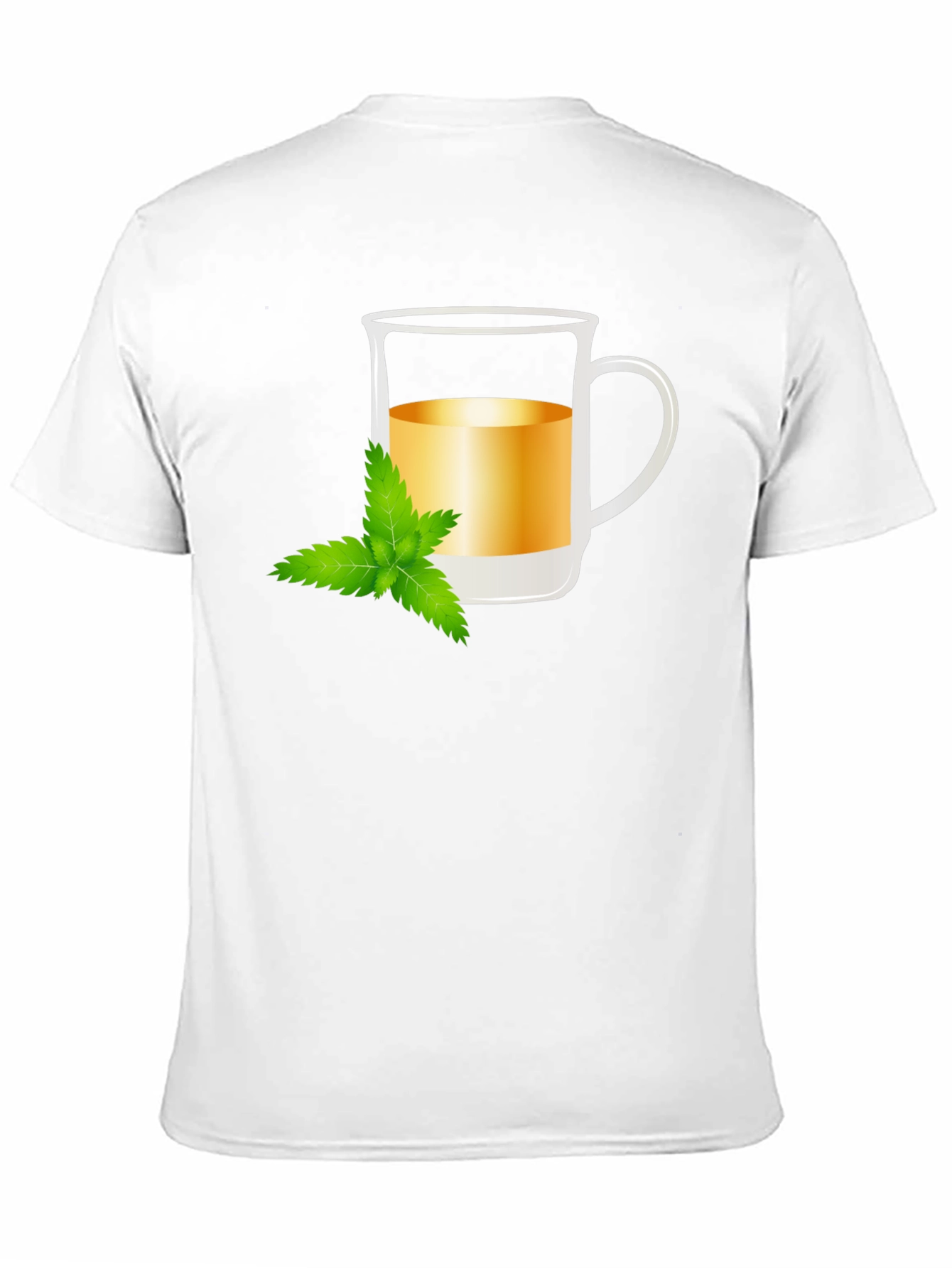 Mint Tea Graphic Tee - Refreshing Style