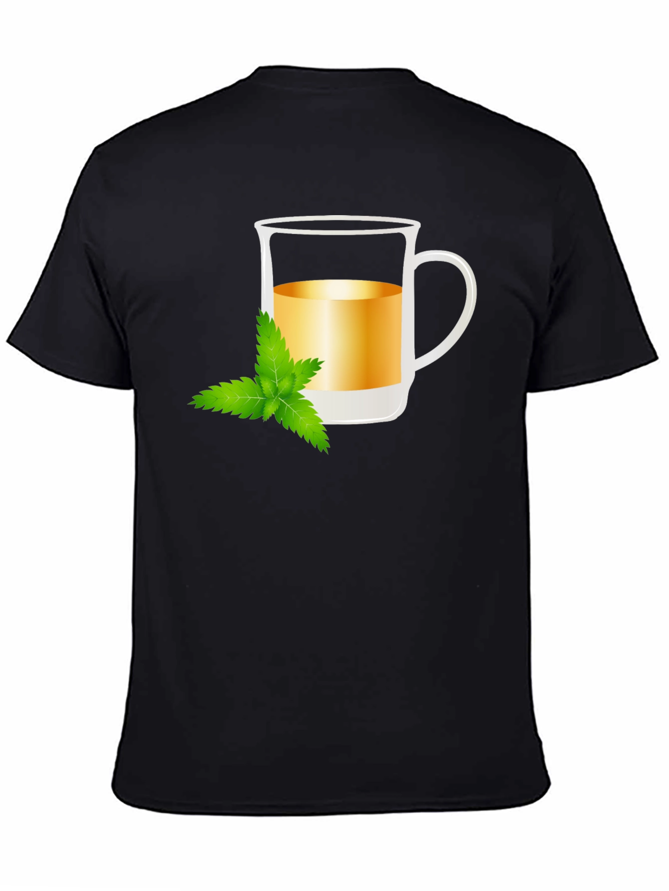 Mint Tea Graphic Tee - Refreshing Style
