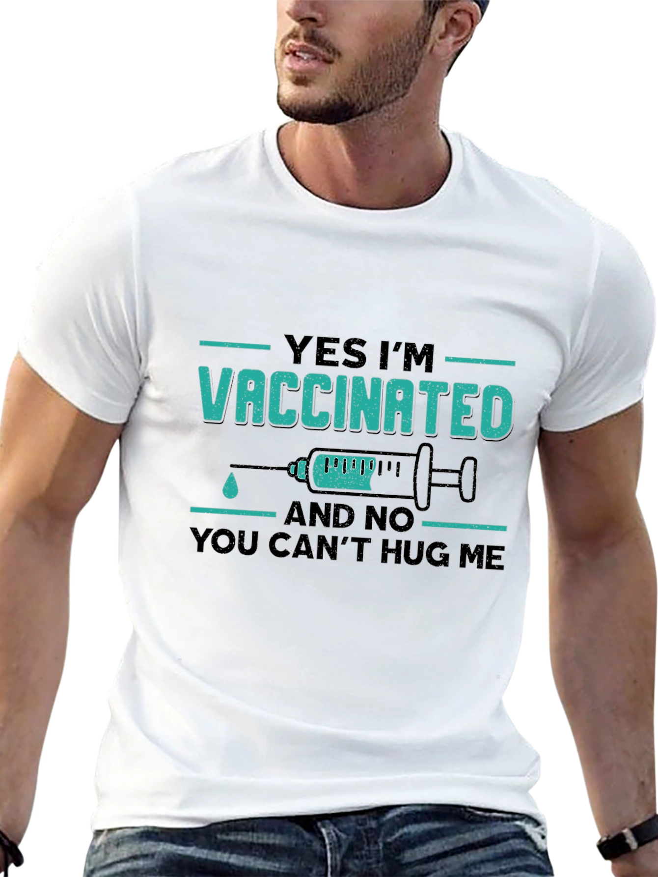 Vaccinated Funny Graphic Tee