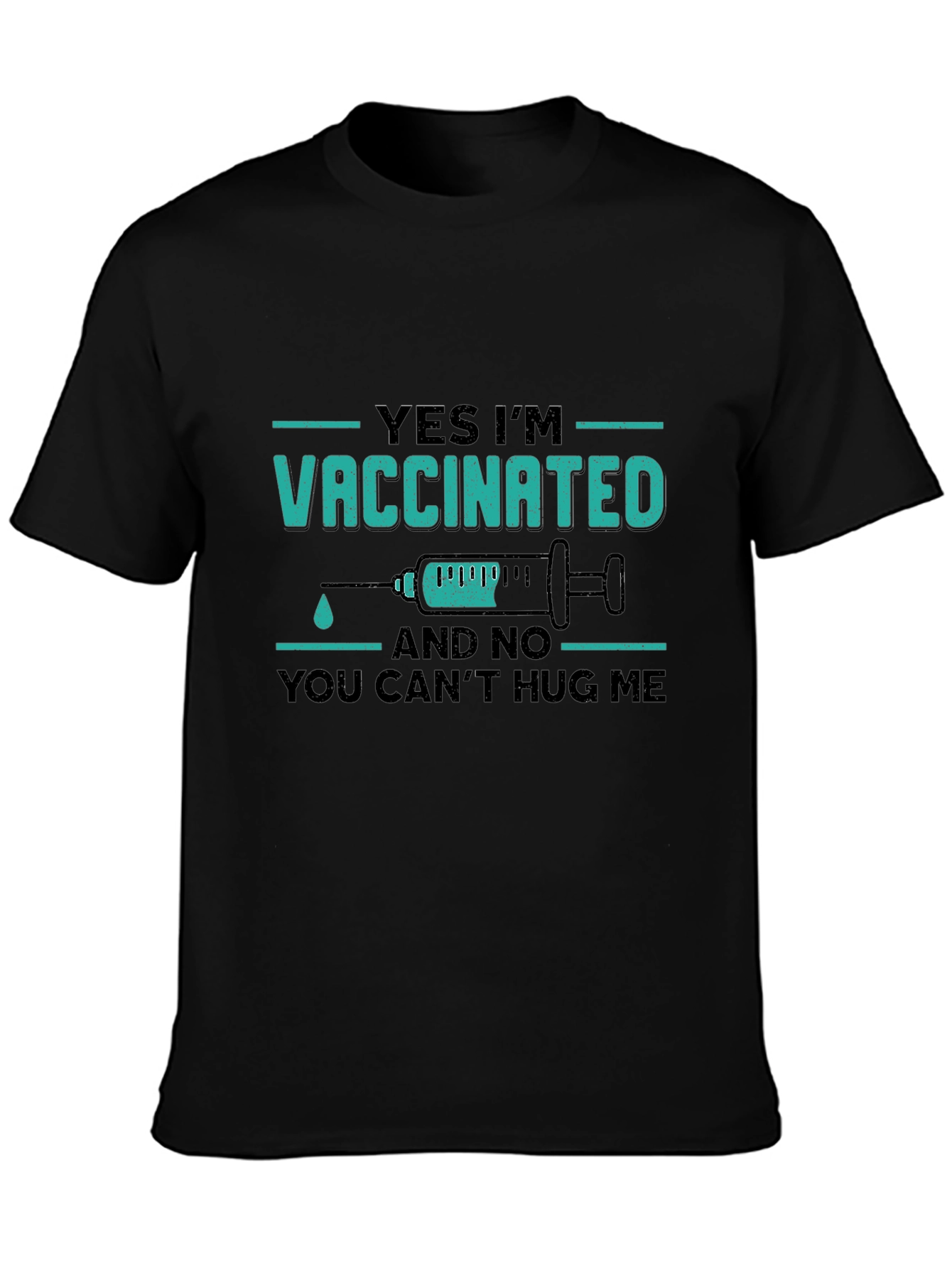 Vaccinated Funny Graphic Tee