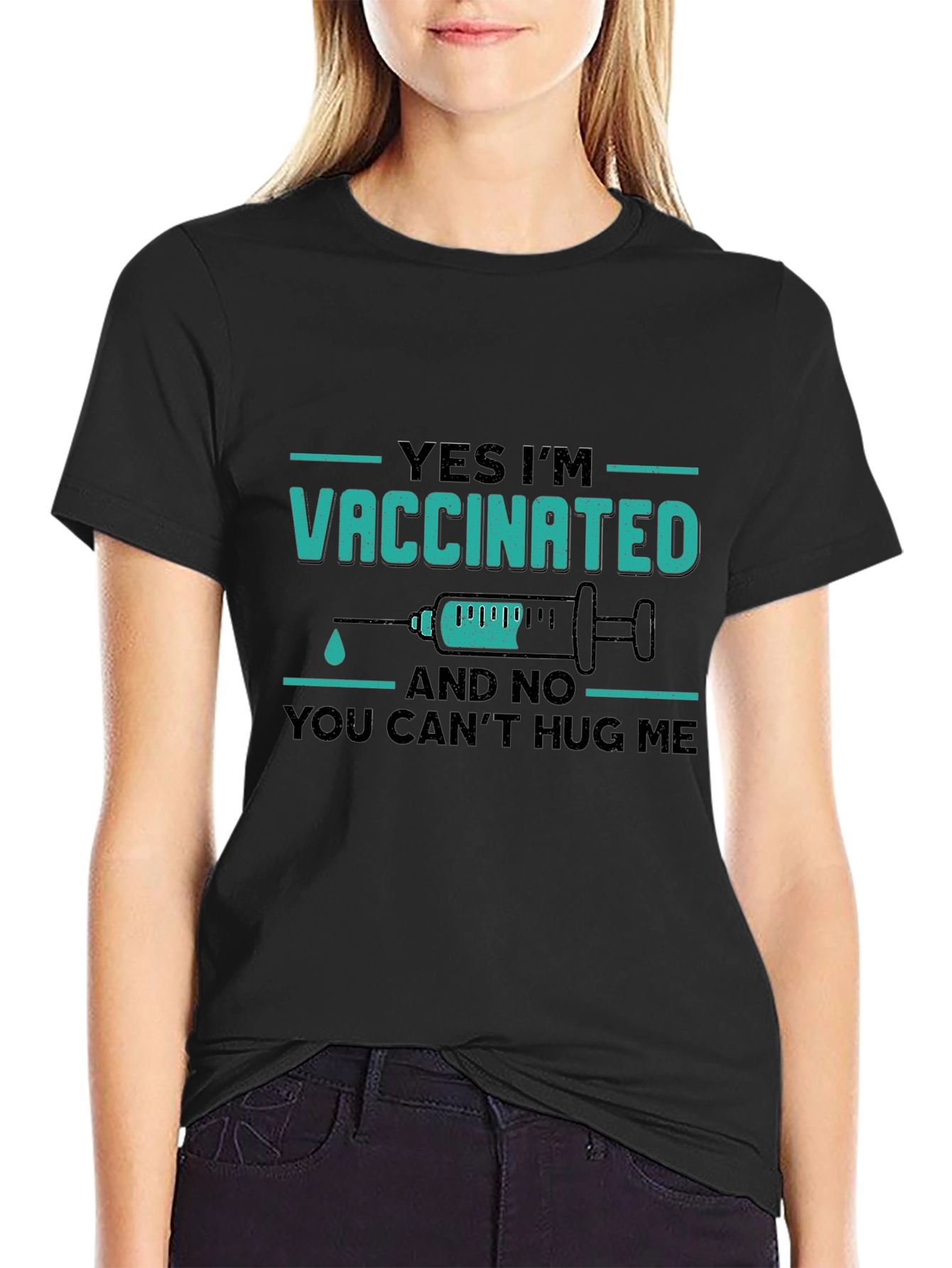 Vaccinated Funny Graphic Tee