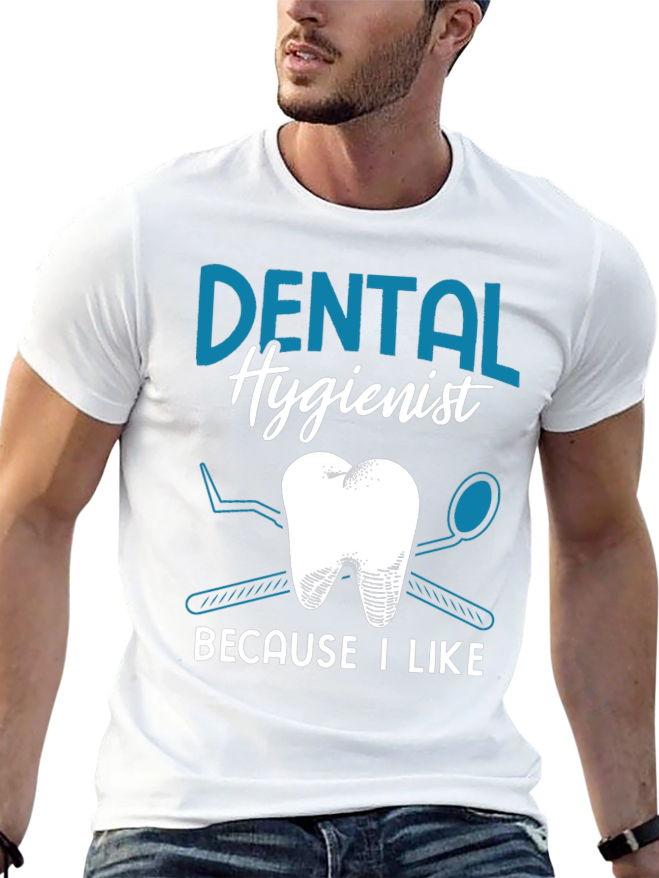 Dental Hygienist T-Shirt - I Like Teeth!
