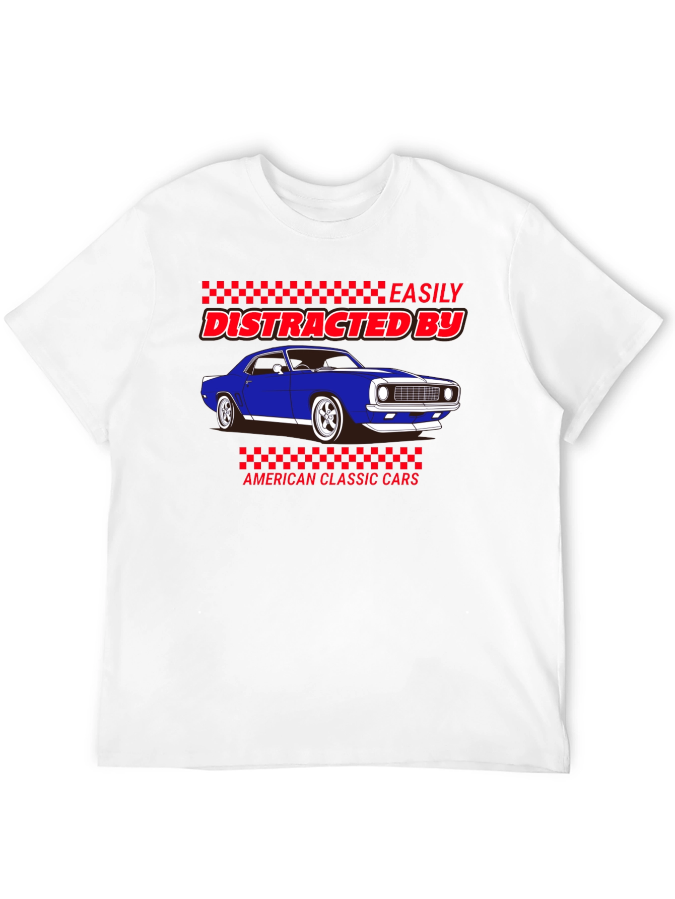 Distracted By Classic Cars T-Shirt