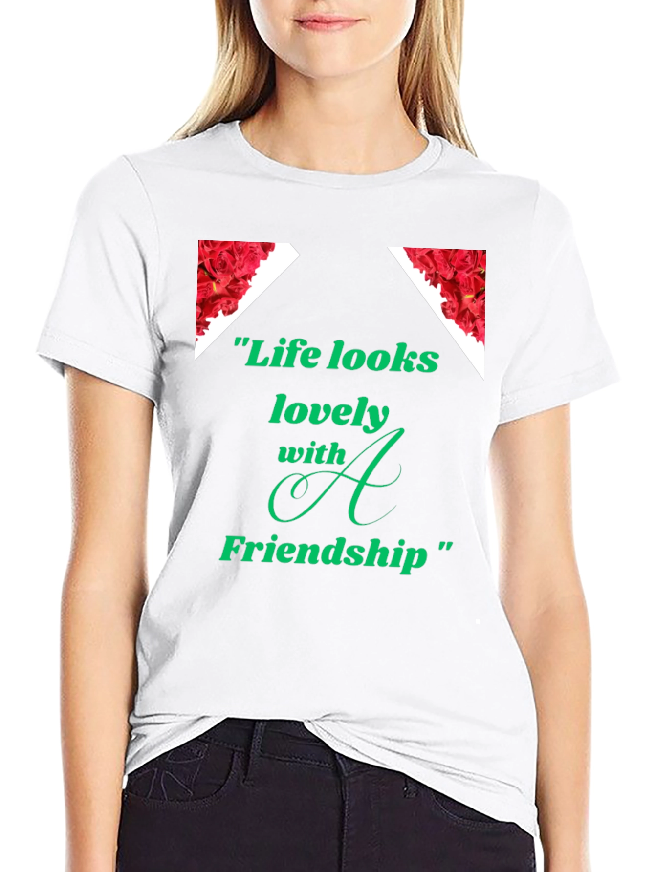Life Looks Lovely Friendship Graphic Tee