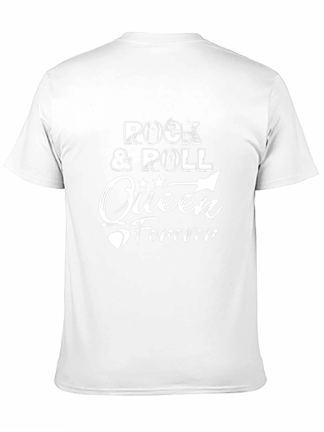 Rock & Roll Queen Forever Black Graphic Tee