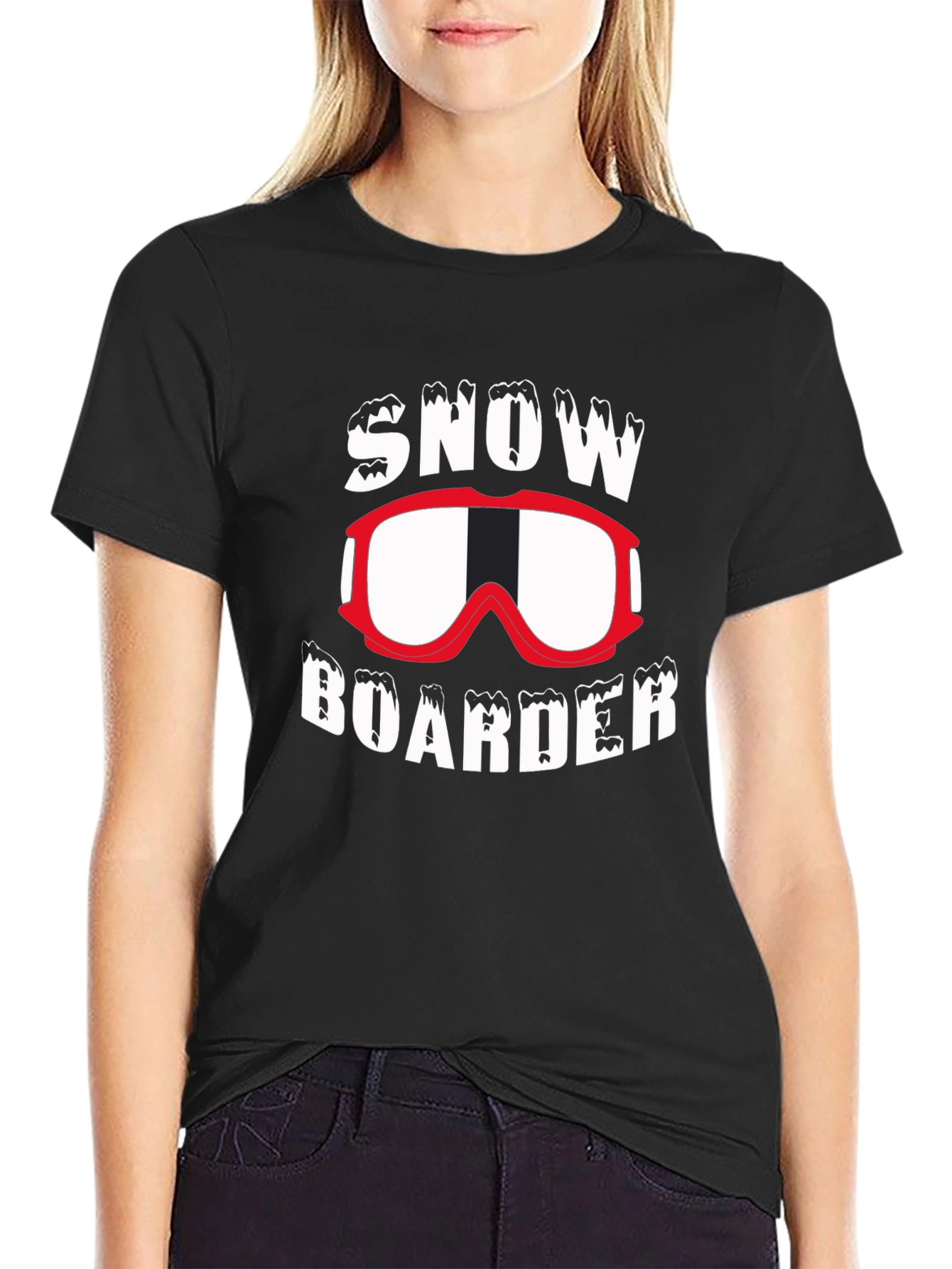 Snowboarder Graphic Tee - Winter Sports T-Shirt