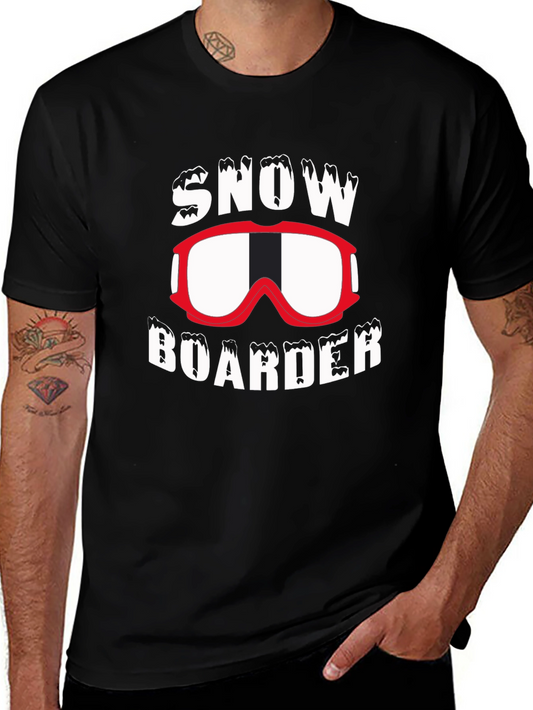Snowboarder Graphic Tee - Winter Sports T-Shirt