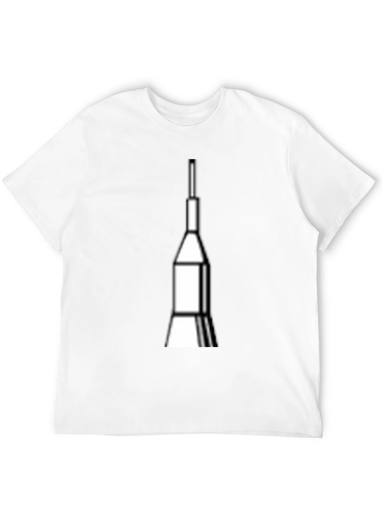 Rocket Graphic Tee - Space Launch Design T-Shirt