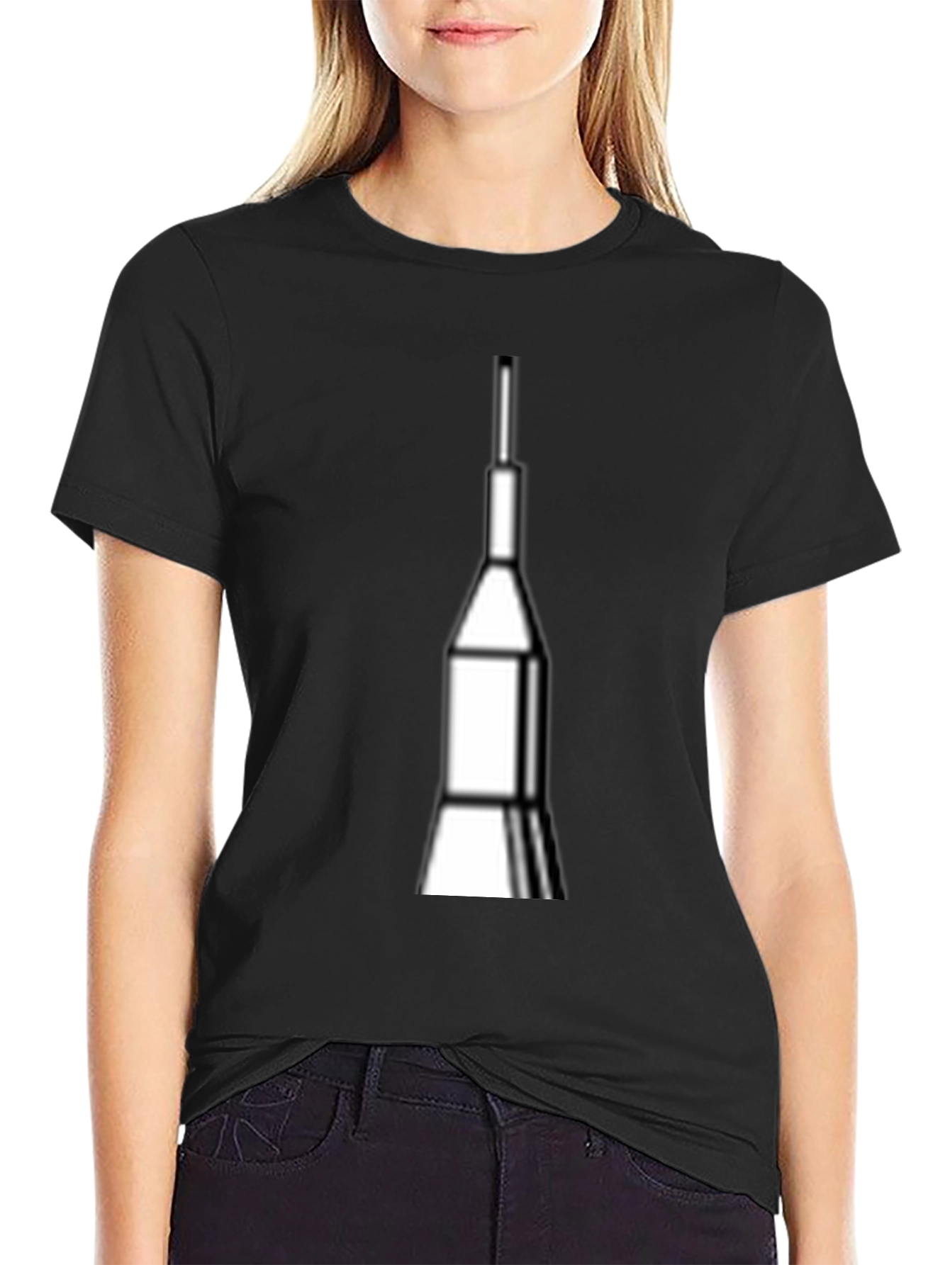 Rocket Graphic Tee - Space Launch Design T-Shirt