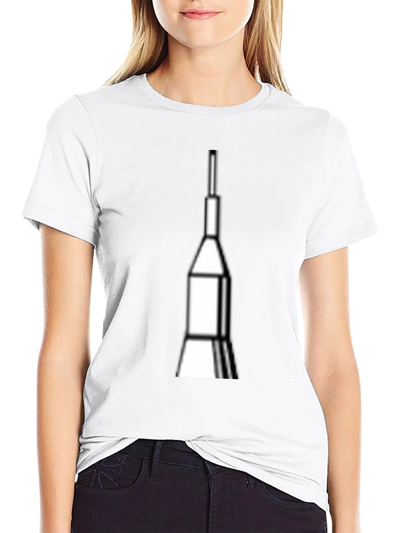 Rocket Graphic Tee - Space Launch Design T-Shirt
