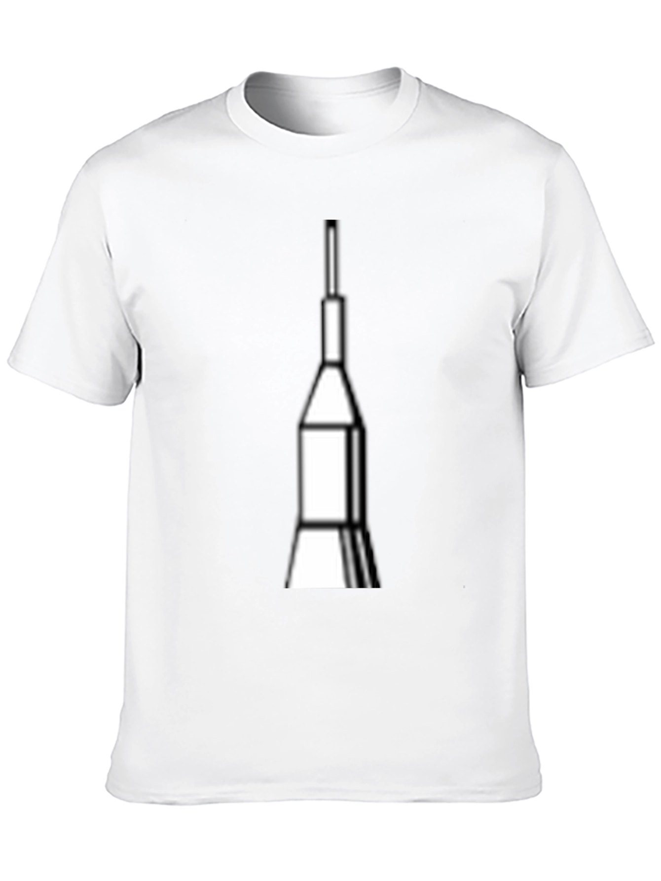Rocket Graphic Tee - Space Launch Design T-Shirt