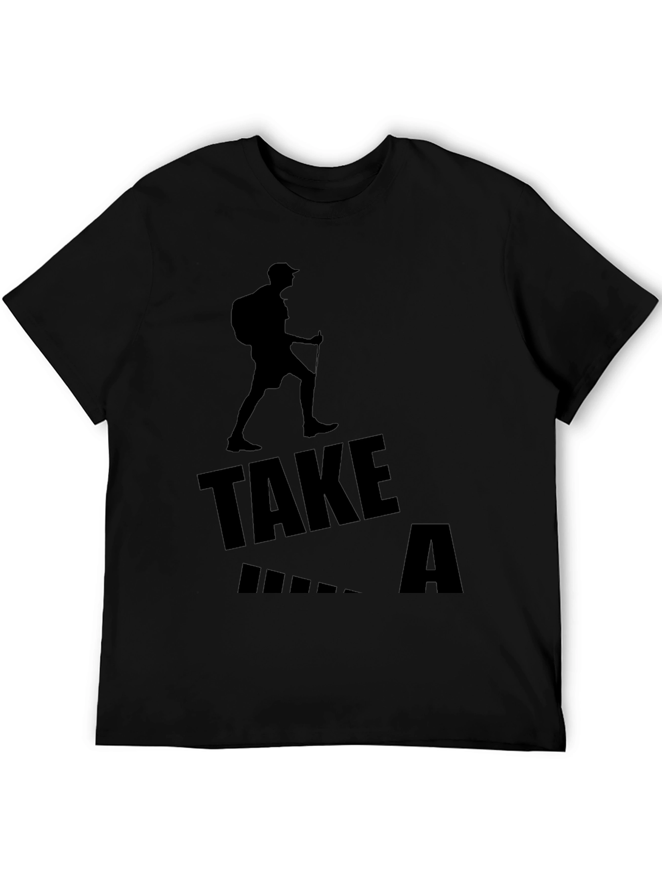 Take a Hike Black Graphic Tee