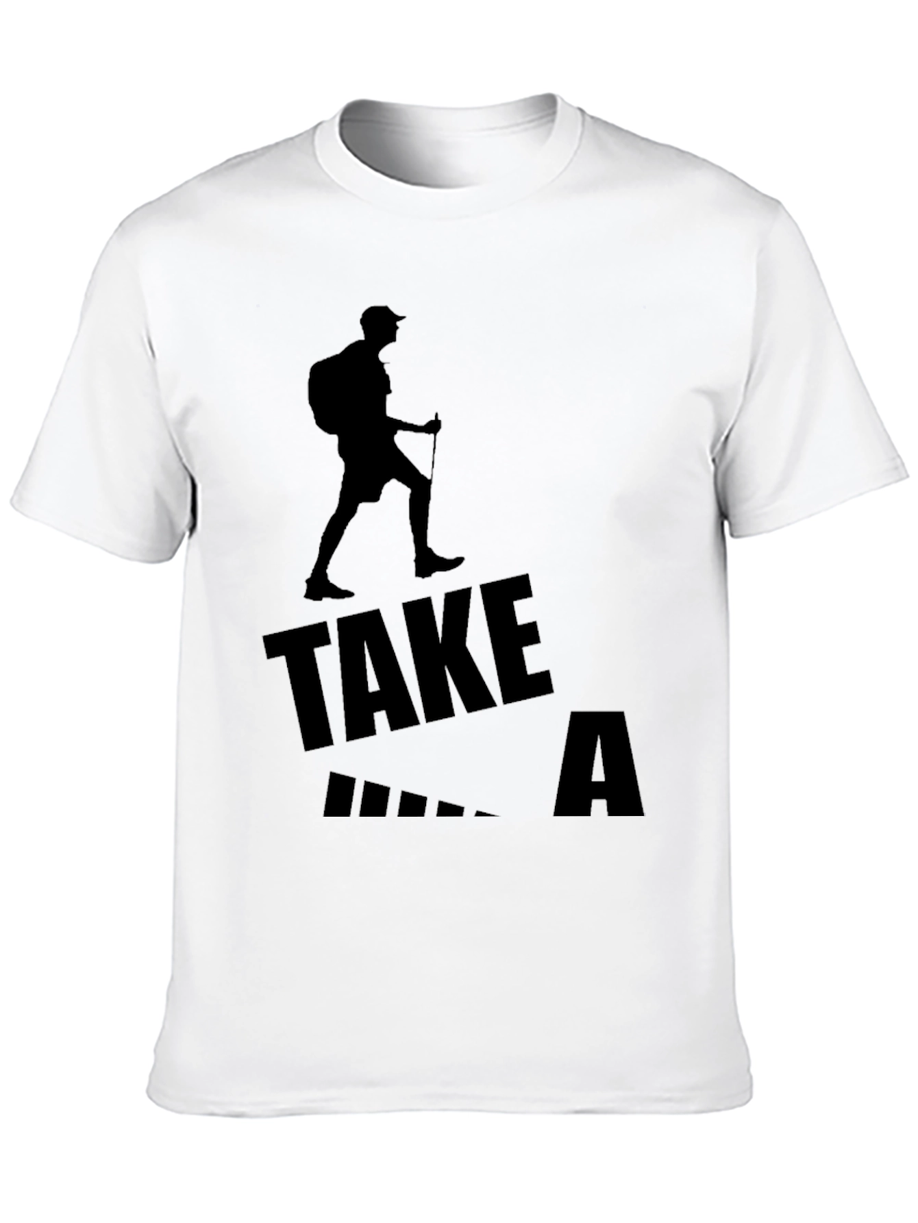 Take a Hike Black Graphic Tee