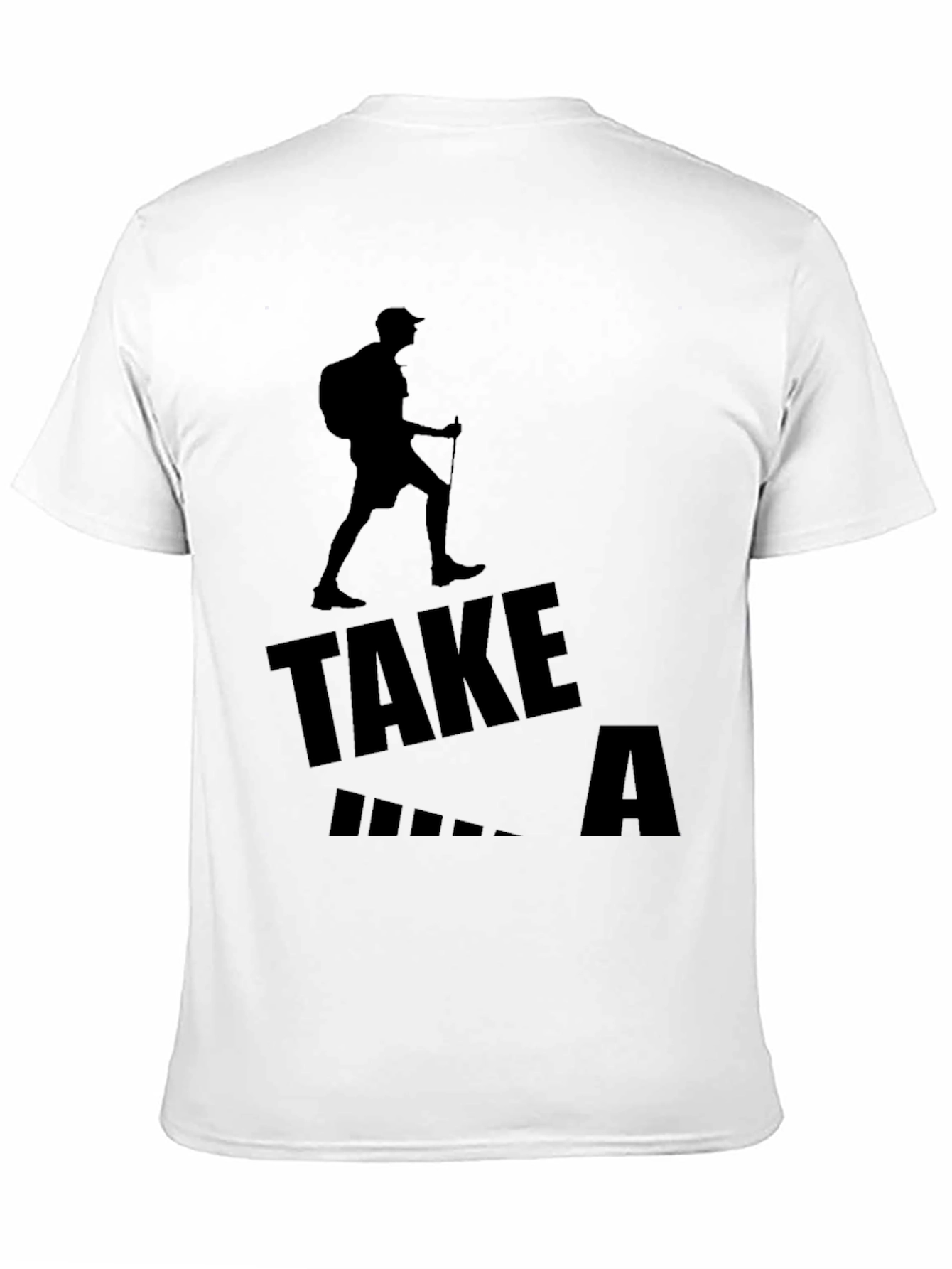 Take a Hike Black Graphic Tee