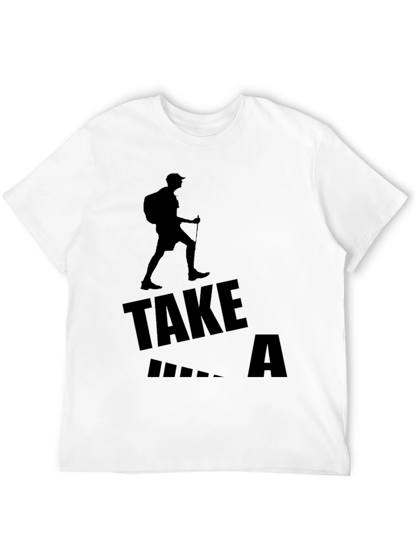 Take a Hike Black Graphic Tee
