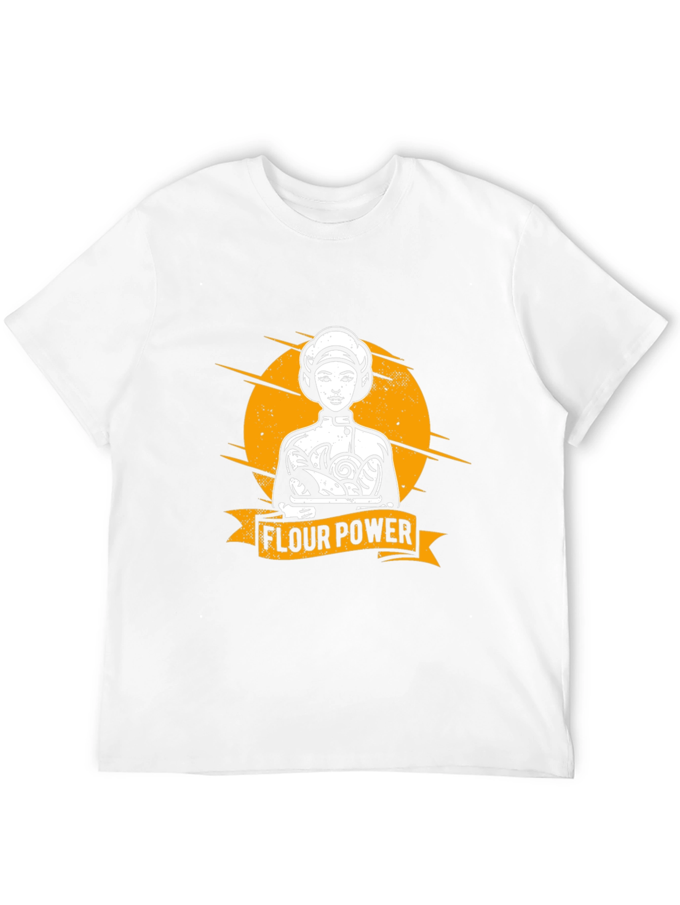 Flour Power Baker T-Shirt - Unique Graphic Tee