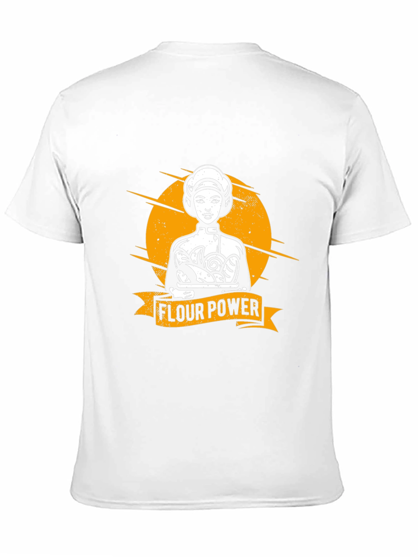 Flour Power Baker T-Shirt - Unique Graphic Tee