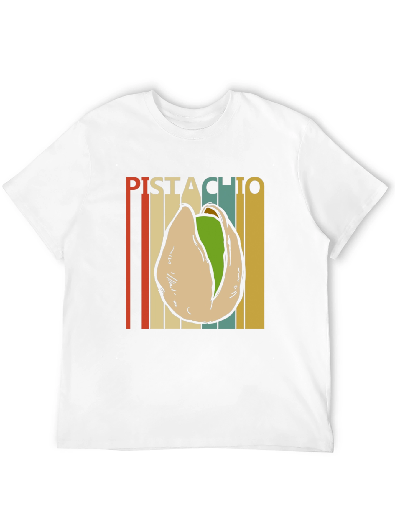 Pistachio Graphic T-Shirt - Retro Style Tee