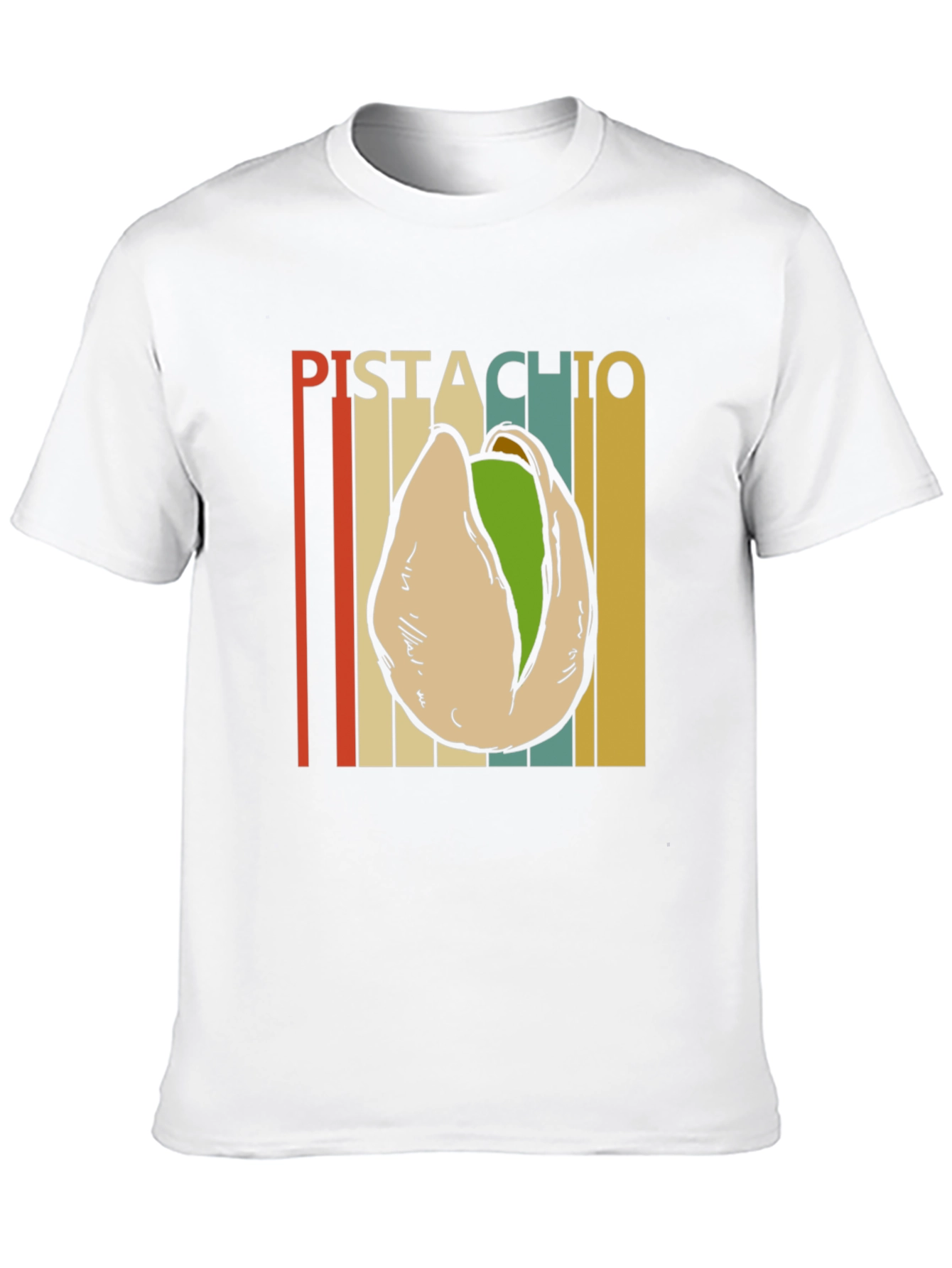 Pistachio Graphic T-Shirt - Retro Style Tee