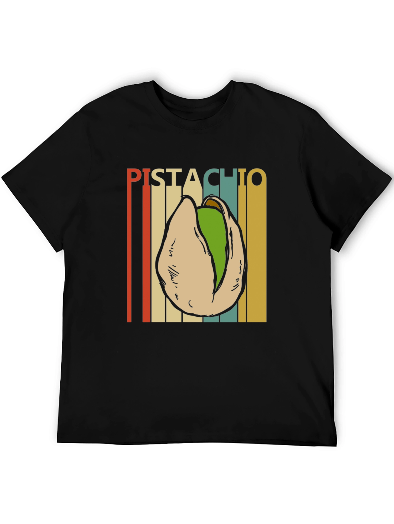 Pistachio Graphic T-Shirt - Retro Style Tee
